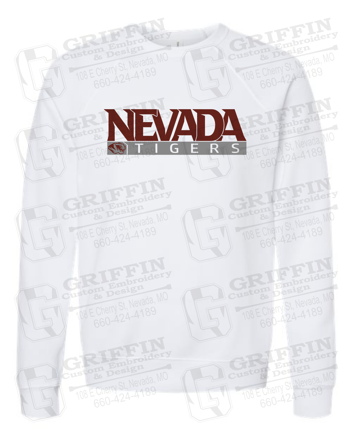 Sponge Fleece Sweatshirt - Nevada Tigers 22-G