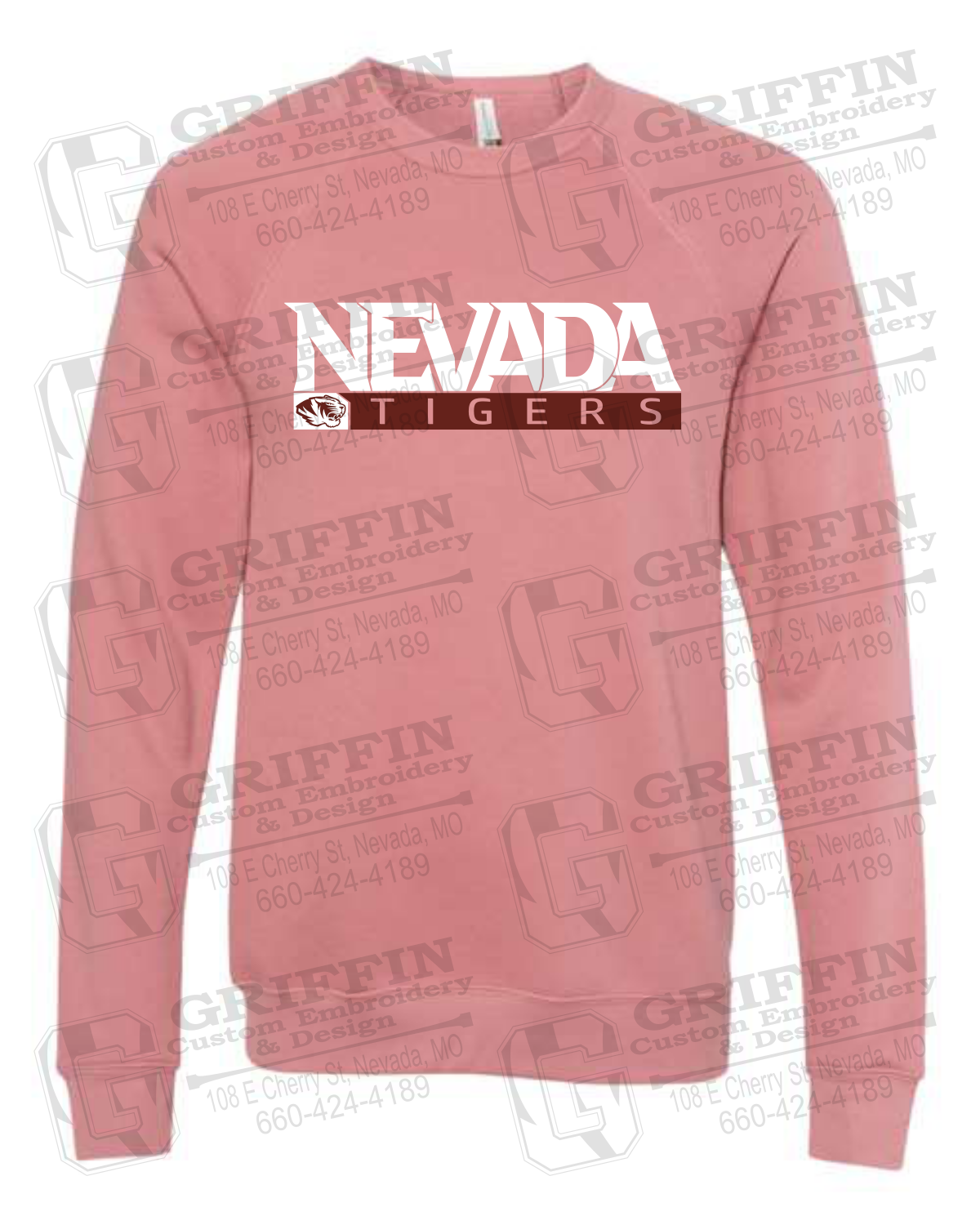 Sponge Fleece Sweatshirt - Nevada Tigers 22-G