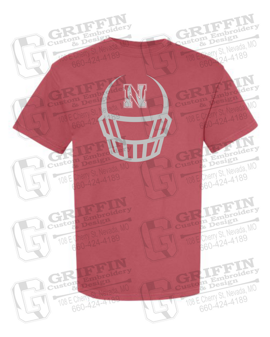 Comfort Colors Short Sleeve T-Shirt - Football - Nevada Tigers 22-P