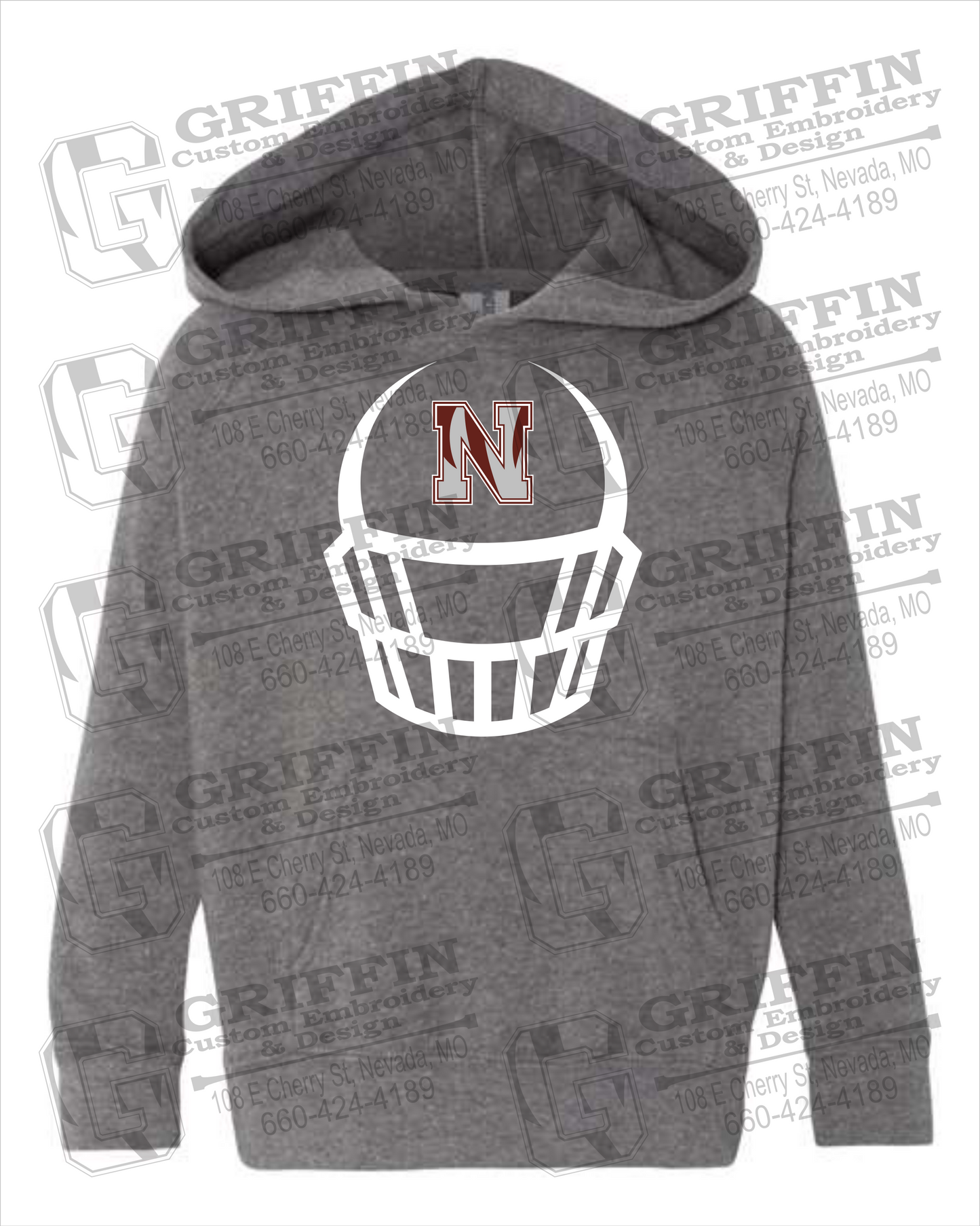 Nevada Tigers 22-P Toddler Hoodie - Football