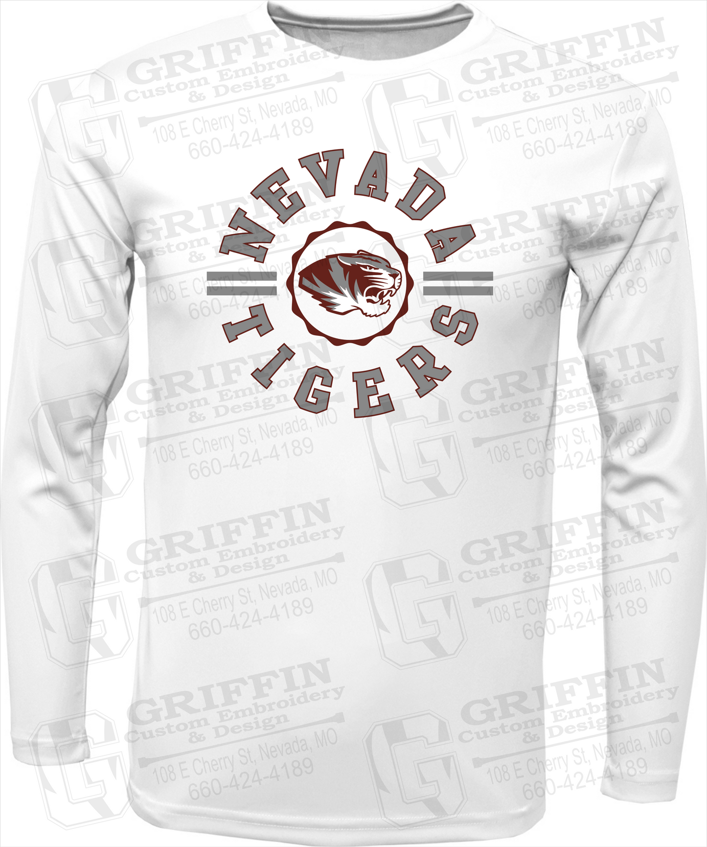 Dry-Fit Long Sleeve T-Shirt - Nevada Tigers 22-Z