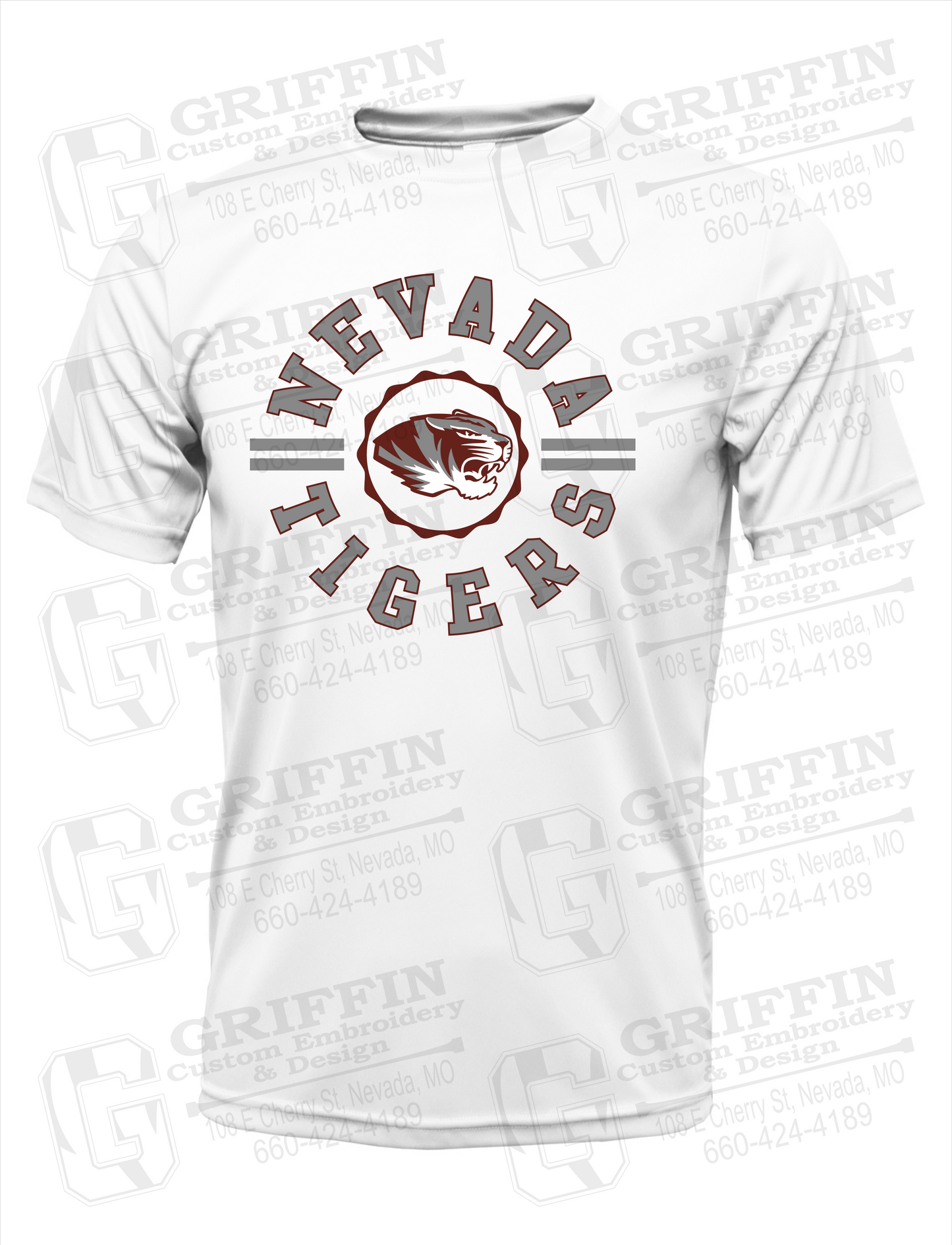 Dry-Fit Short Sleeve T-Shirt - Nevada Tigers 22-Z