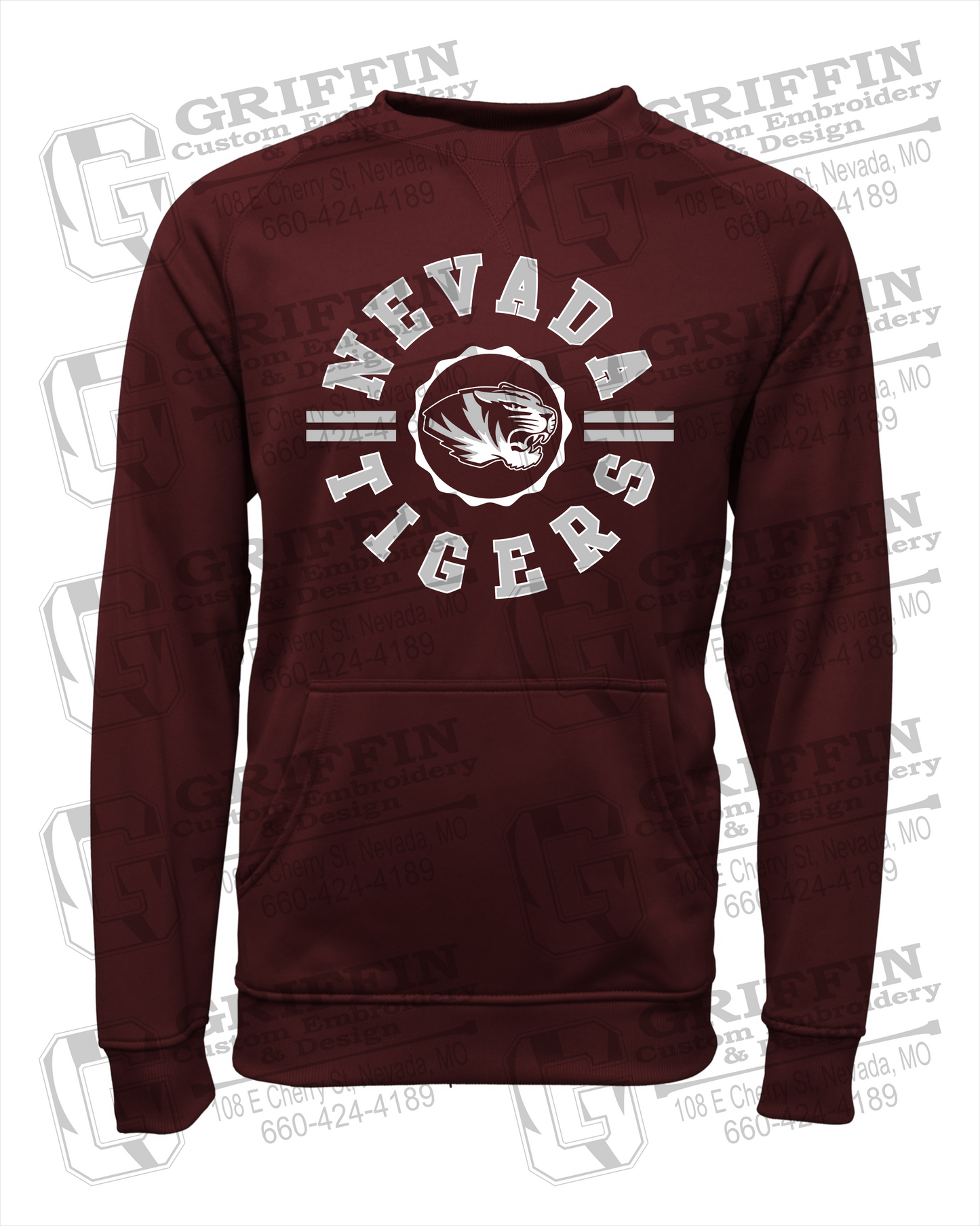 Performance Fleece Sweatshirt - Nevada Tigers 22-Z