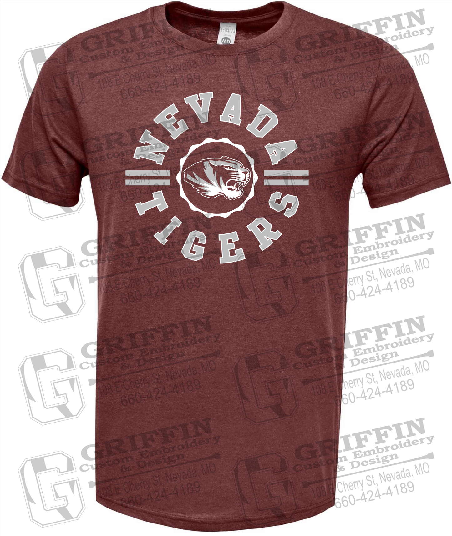 Nevada Tigers 22-Z Short Sleeve T-Shirt