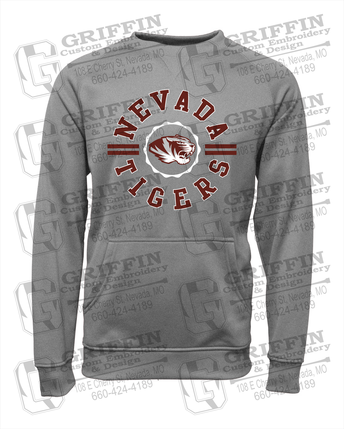 Performance Fleece Sweatshirt - Nevada Tigers 22-Z