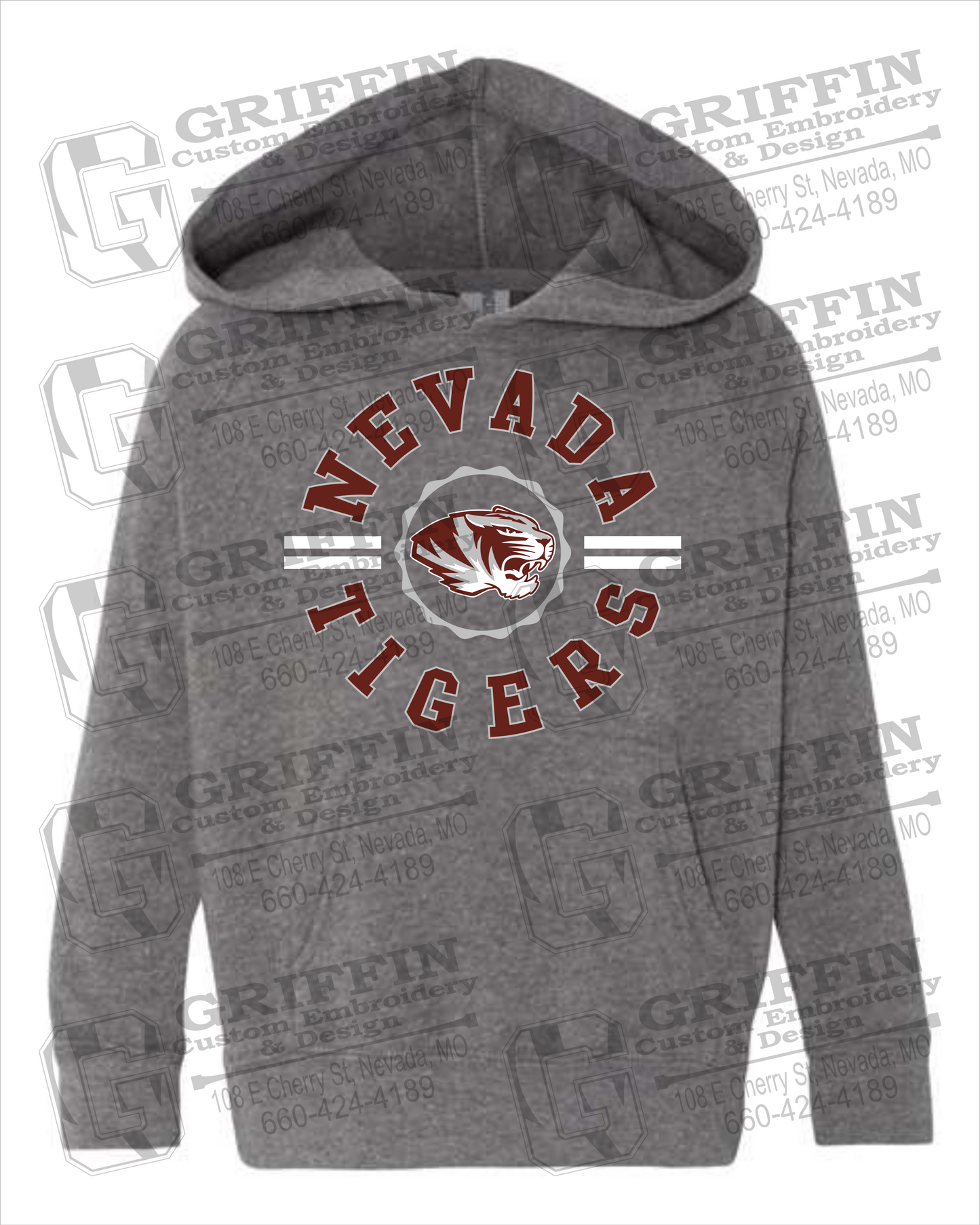 Nevada Tigers 22-Z Toddler Hoodie