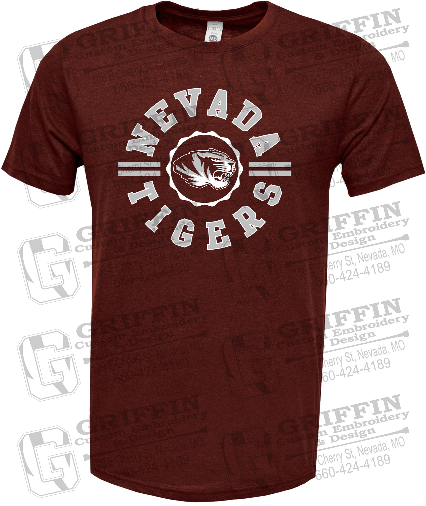 Nevada Tigers 22-Z Short Sleeve T-Shirt