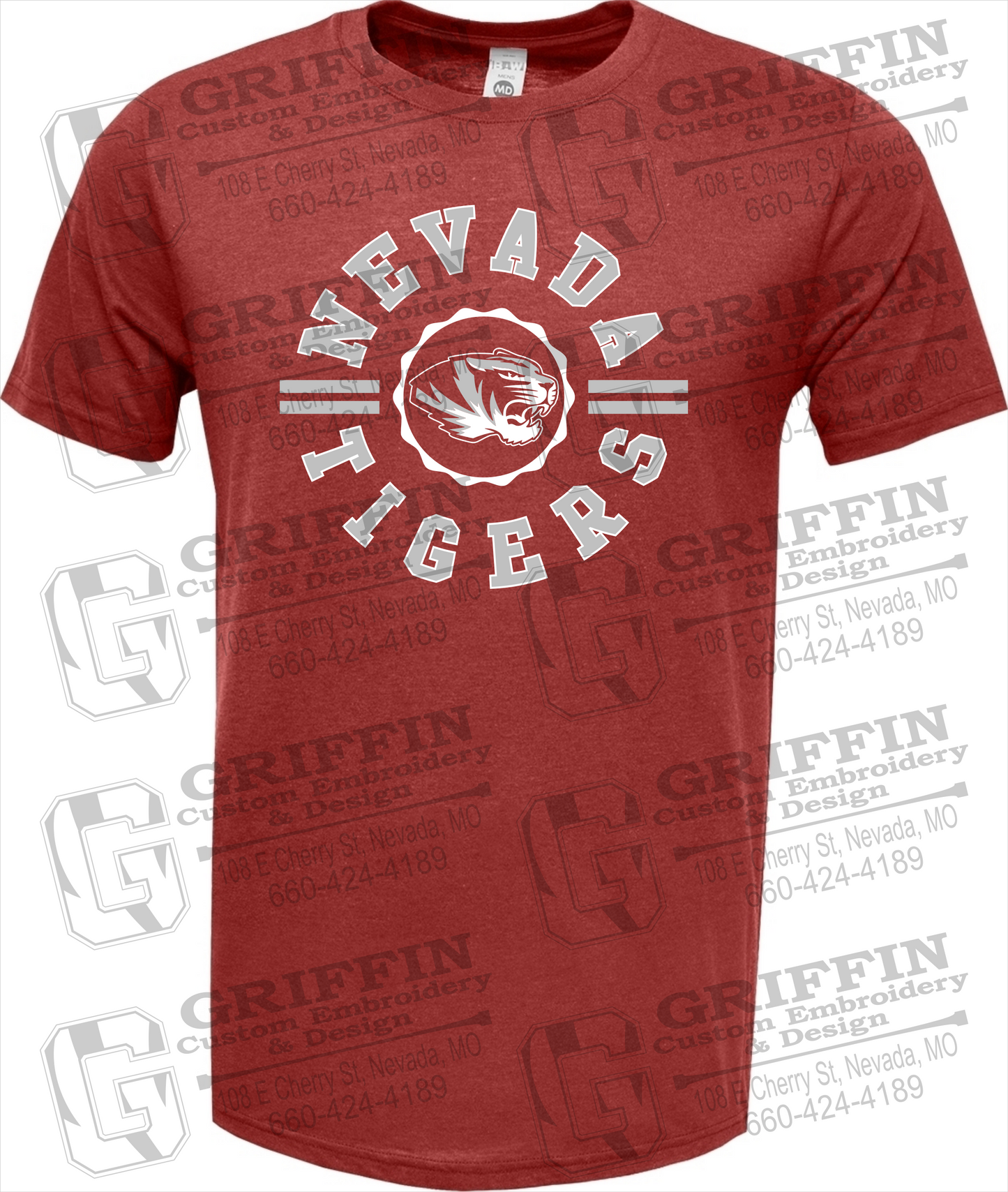 Nevada Tigers 22-Z Short Sleeve T-Shirt