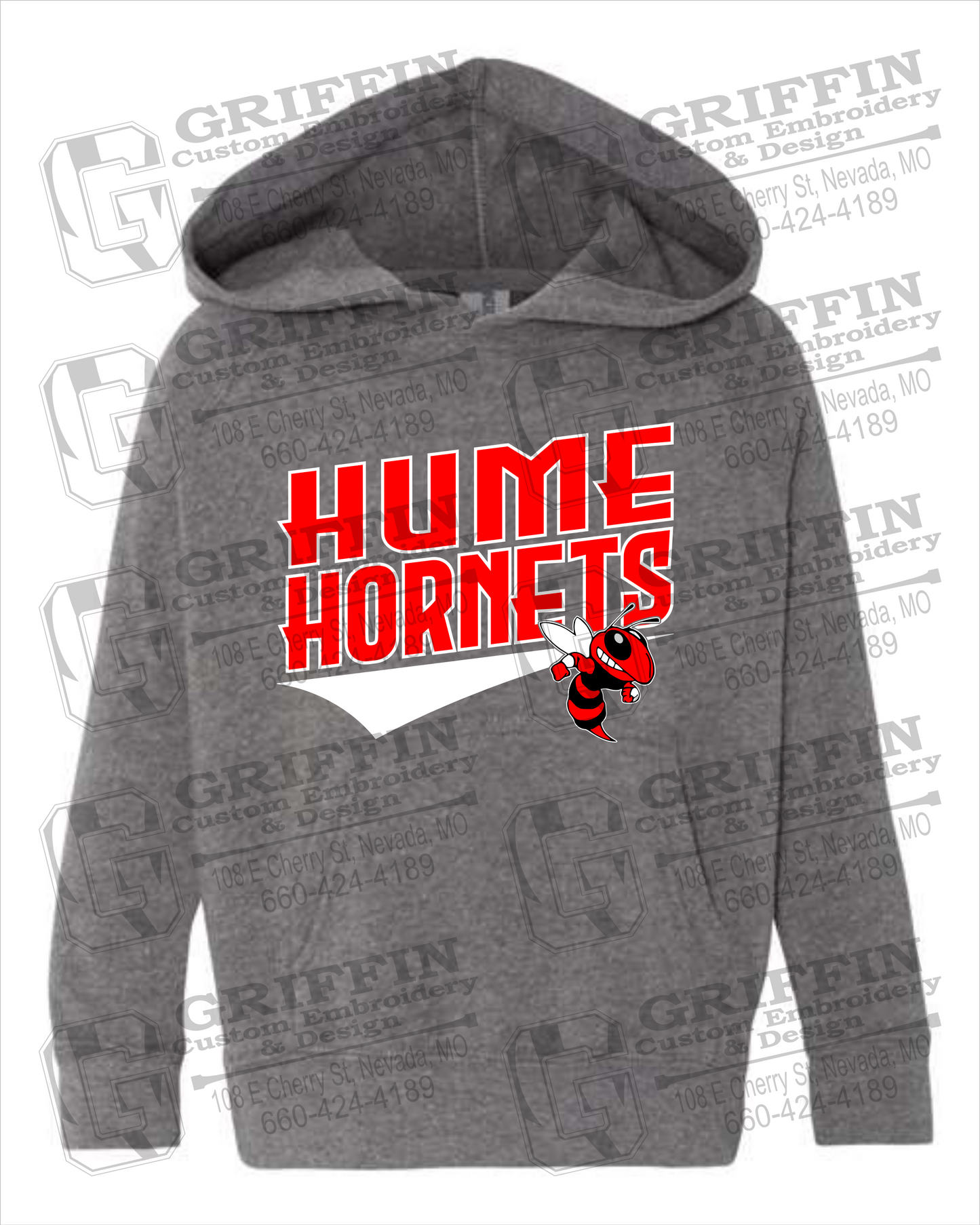 Toddler Hoodie - Hume Hornets 23-A