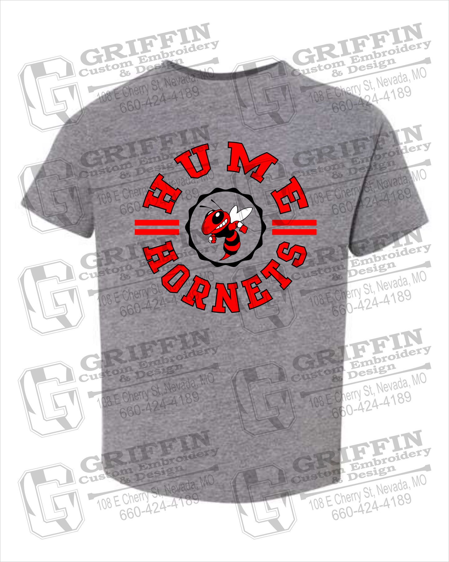 Toddler/Infant Cotton T-Shirt - Hume Hornets 23-B