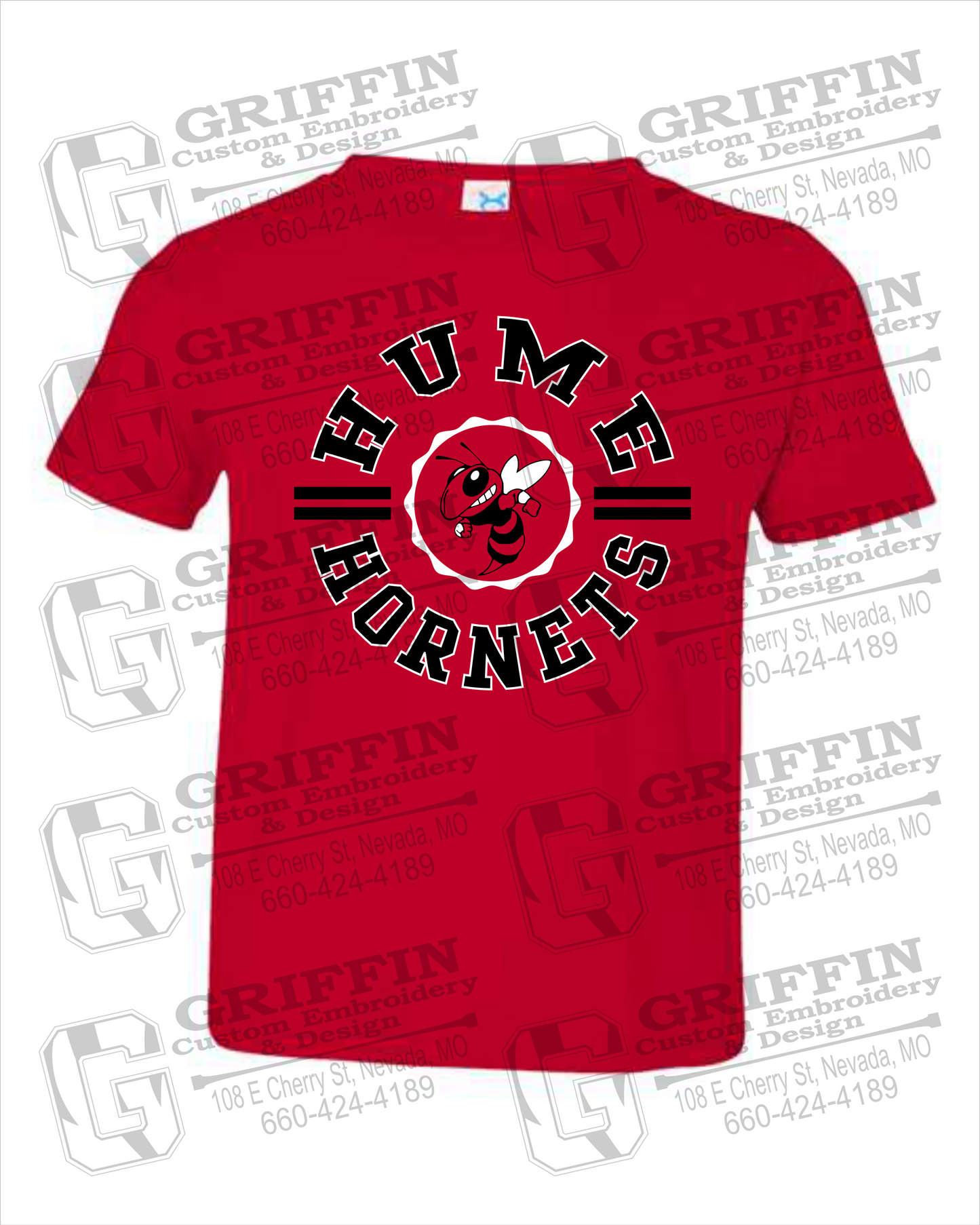 Toddler/Infant Cotton T-Shirt - Hume Hornets 23-B
