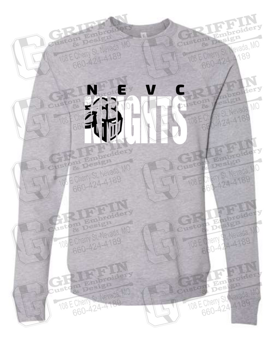 Sponge Fleece Sweatshirt - NEVC Knights 23-B