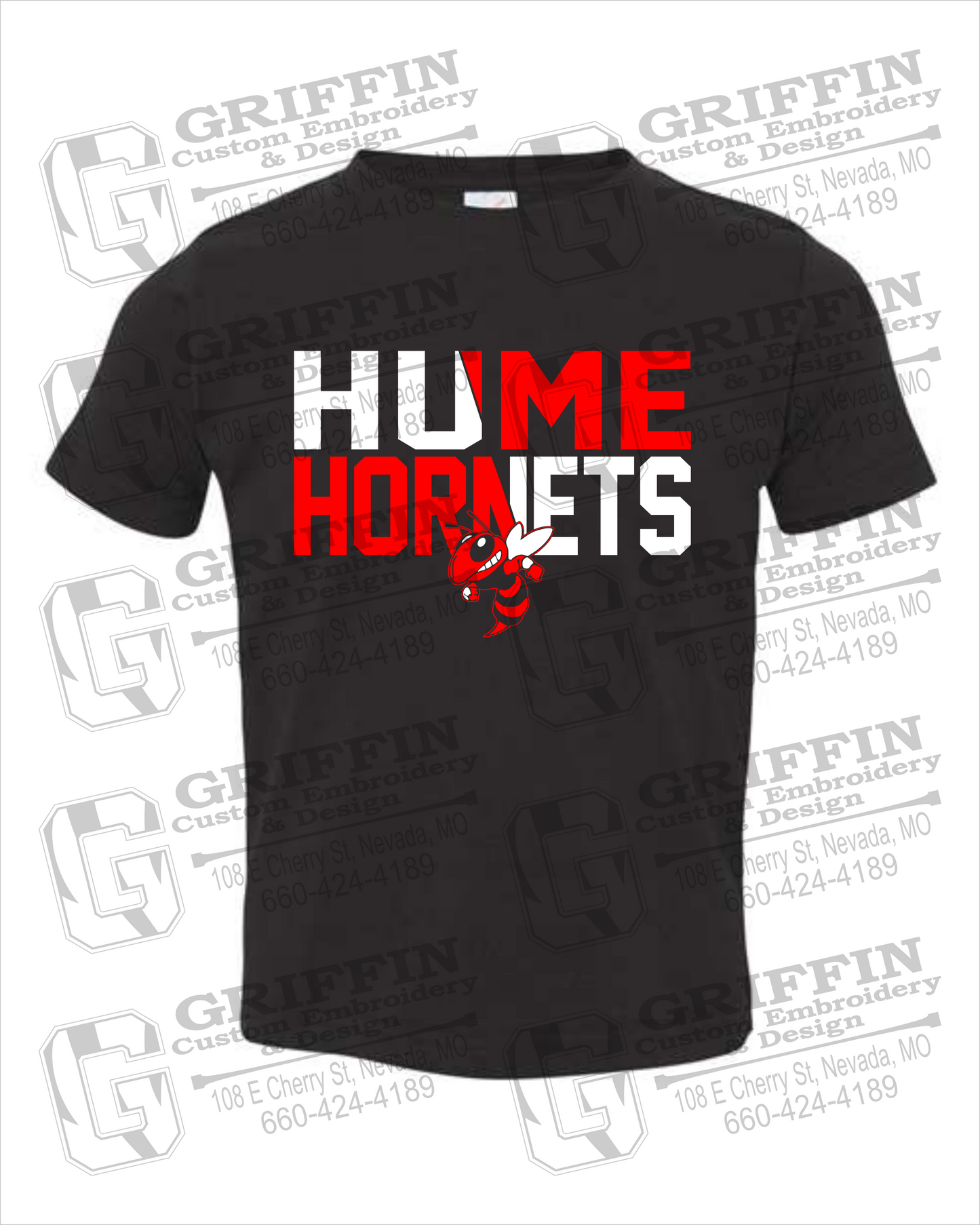 Toddler/Infant Cotton T-Shirt - Hume Hornets 23-C