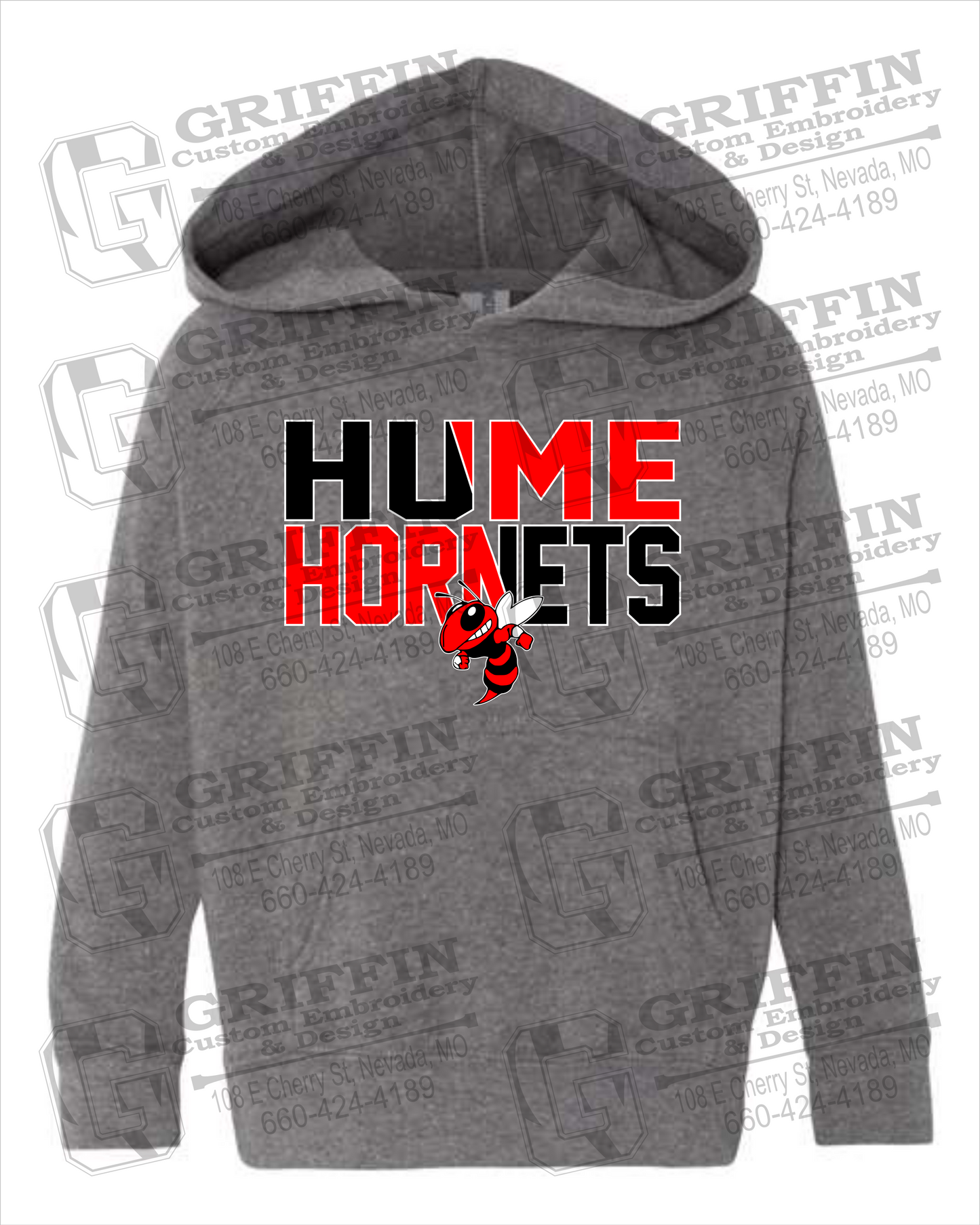 Toddler Hoodie - Hume Hornets 23-C