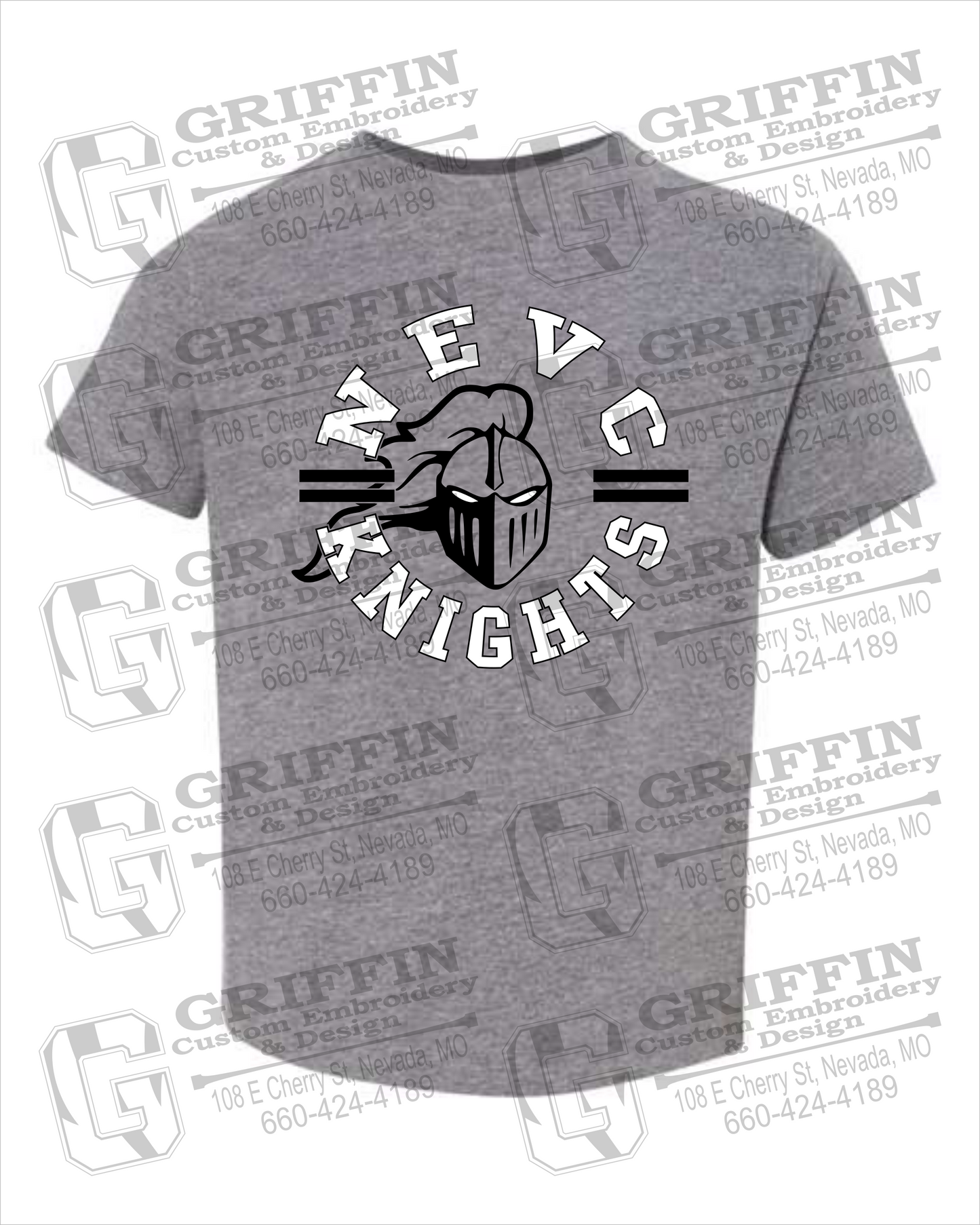Toddler/Infant Cotton T-Shirt - NEVC Knights 23-C