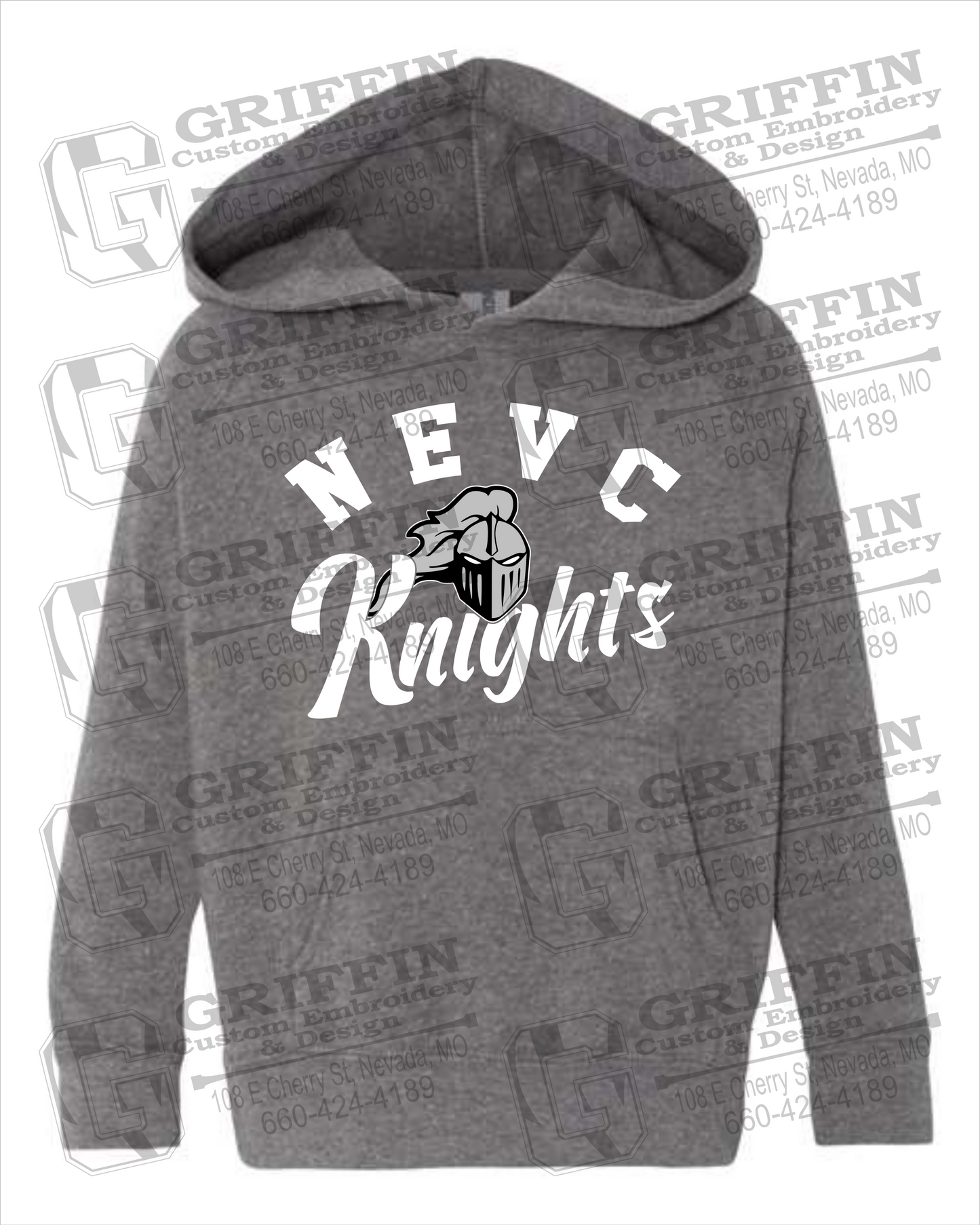 Toddler Hoodie - NEVC Knights 23-D