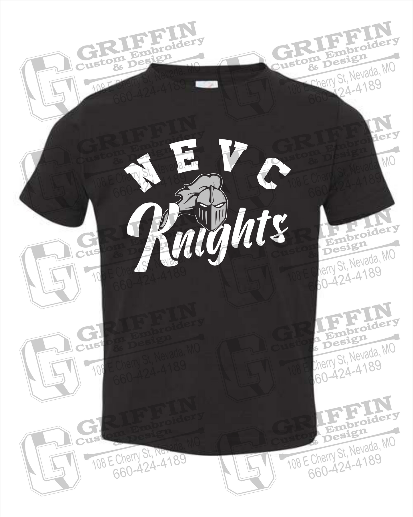 Toddler/Infant Cotton T-Shirt - NEVC Knights 23-D