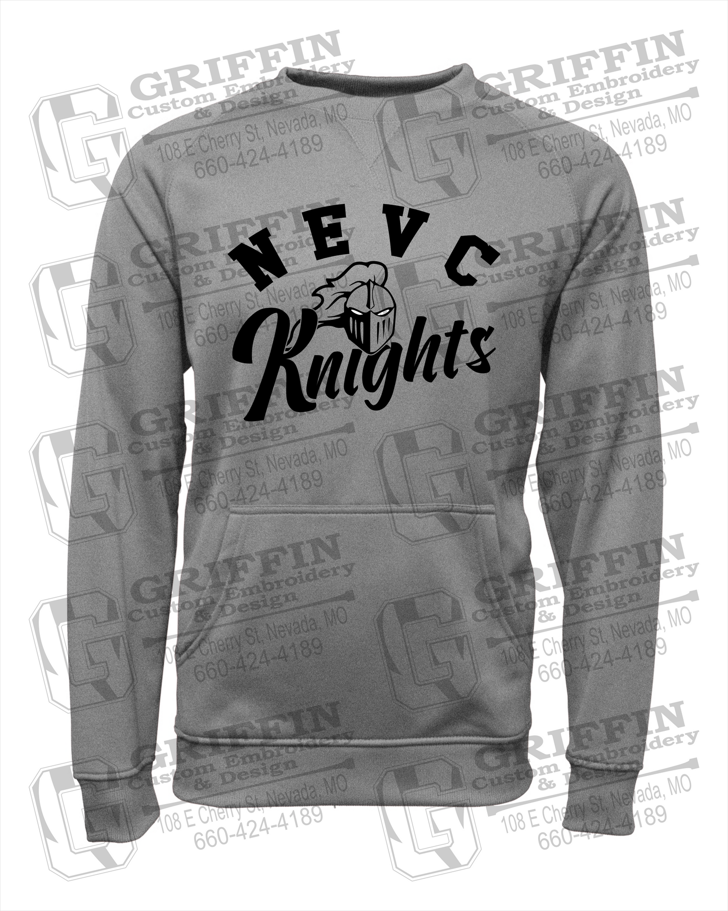 Performance Fleece Sweatshirt - NEVC Knights 23-D
