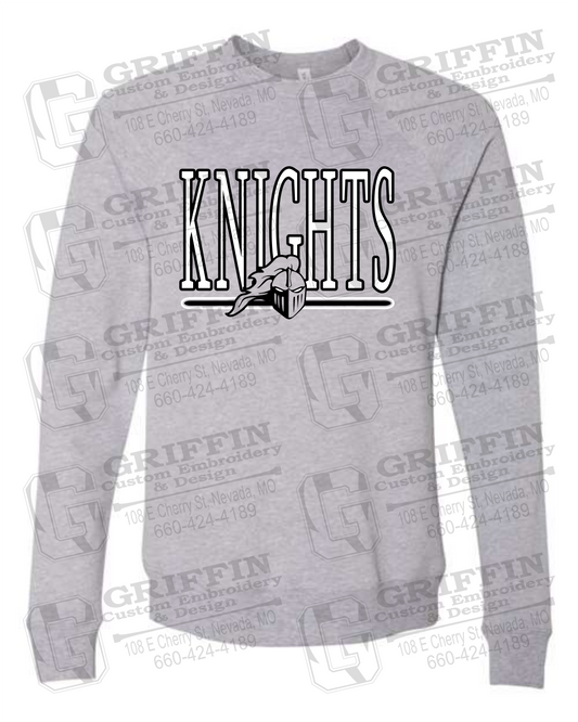 Sponge Fleece Sweatshirt - NEVC Knights 23-E