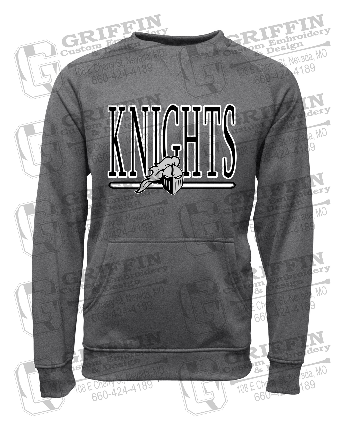 Performance Fleece Sweatshirt - NEVC Knights 23-E
