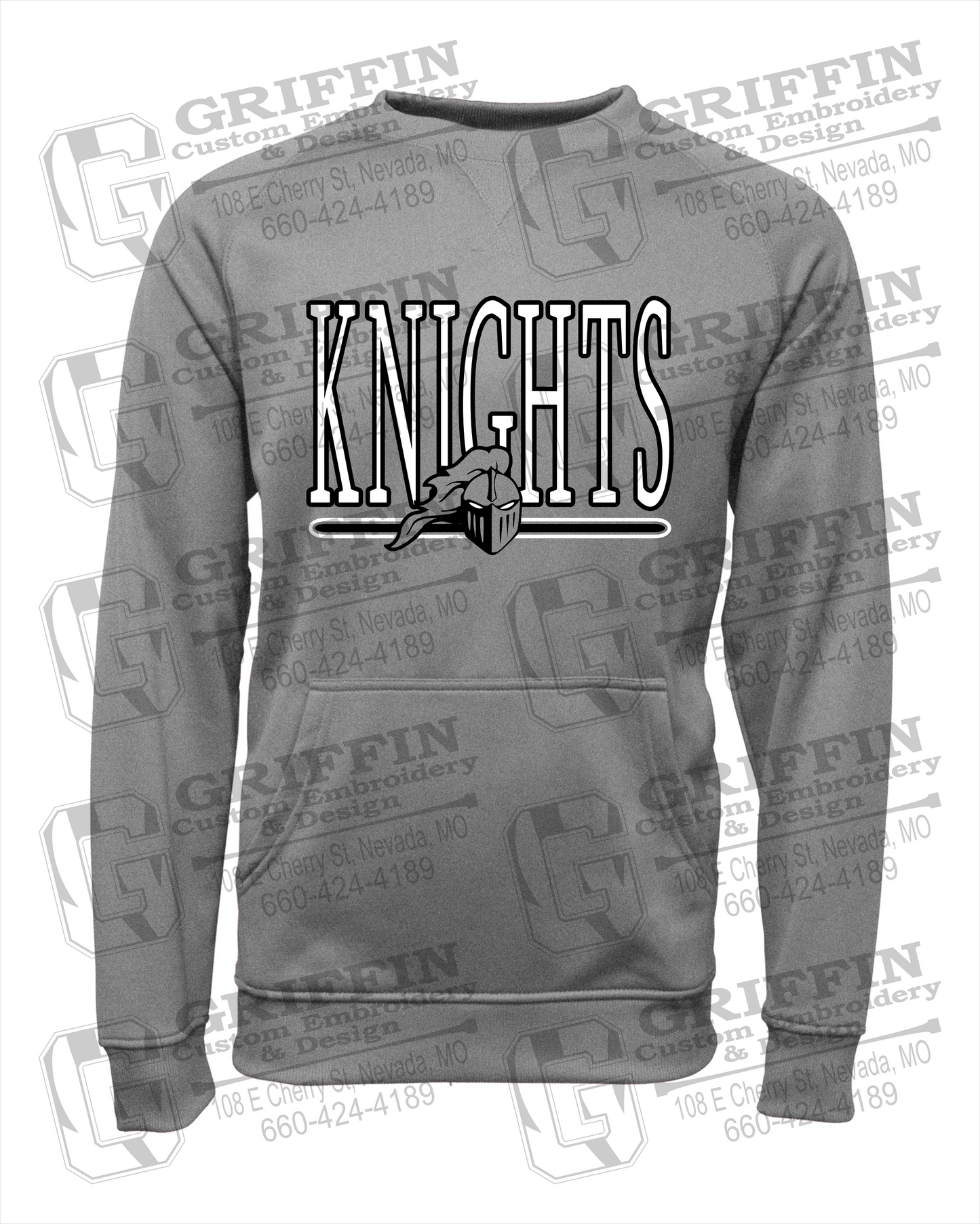 Performance Fleece Sweatshirt - NEVC Knights 23-E