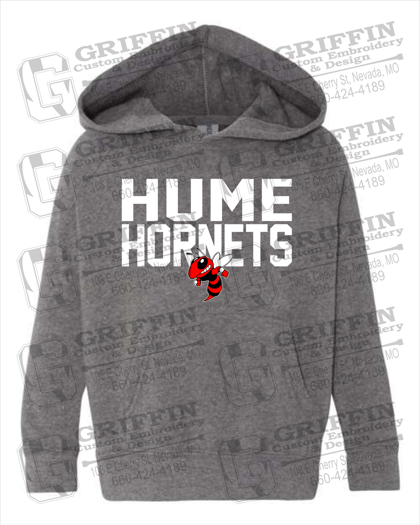 Toddler Hoodie - Hume Hornets 23-F