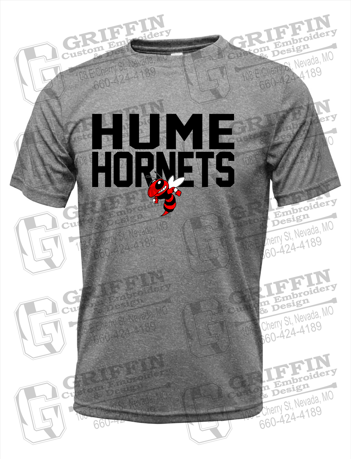 Dry-Fit Short Sleeve T-Shirt - Hume Hornets 23-F
