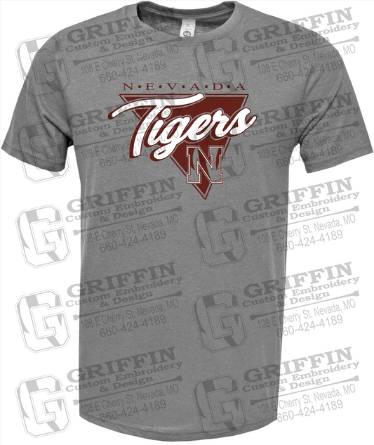 Soft-Tek Short Sleeve T-Shirt - Nevada Tigers 23-G