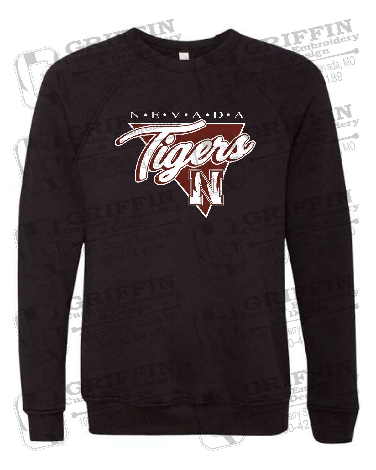 Sponge Fleece Sweatshirt - Nevada Tigers 23-G
