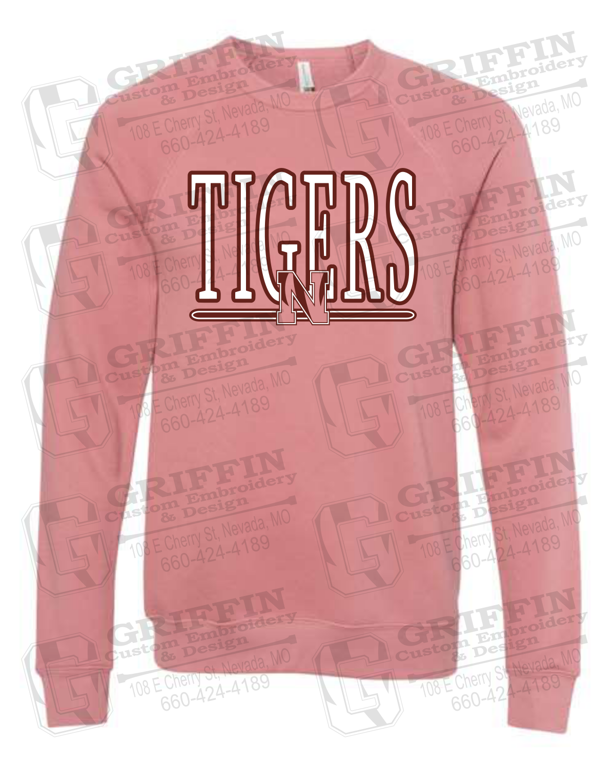 Sponge Fleece Sweatshirt - Nevada Tigers 23-K