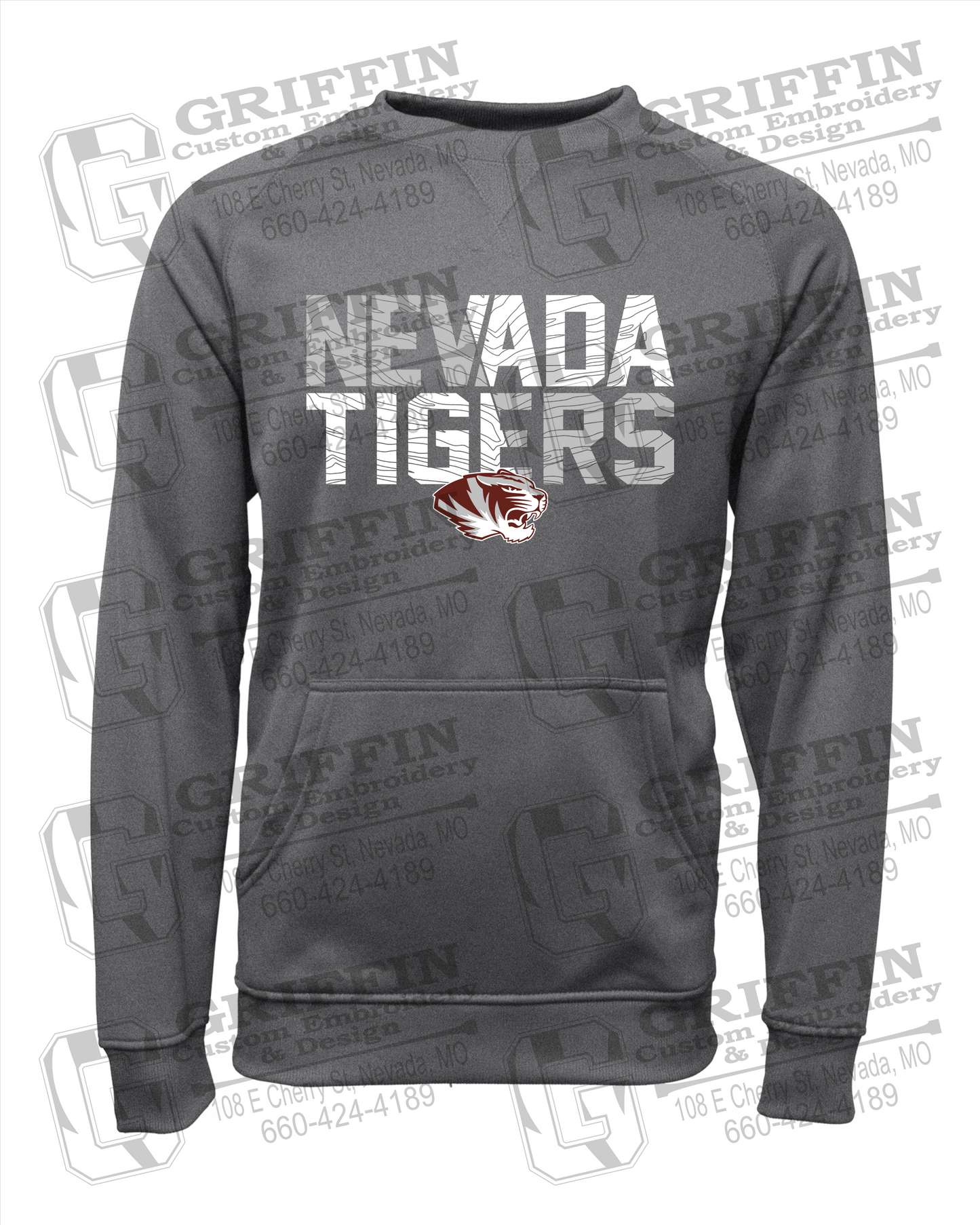 Performance Fleece Sweatshirt - Nevada Tigers 23-L