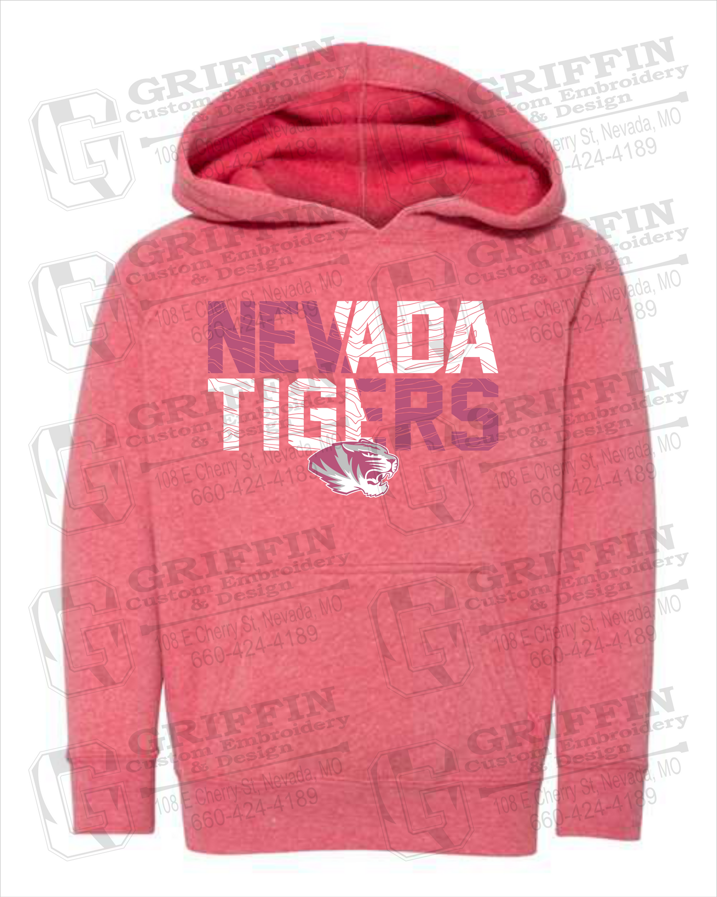 Nevada Tigers 23-L Toddler Hoodie