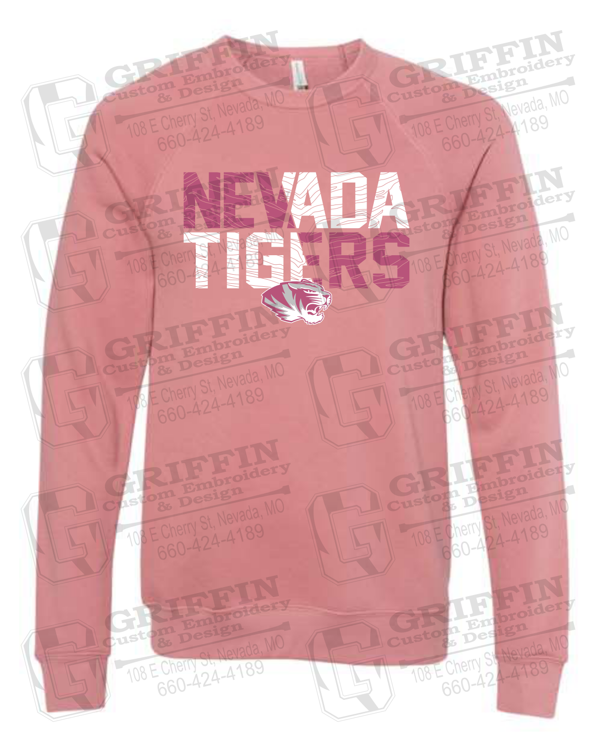 Sponge Fleece Sweatshirt - Nevada Tigers 23-L