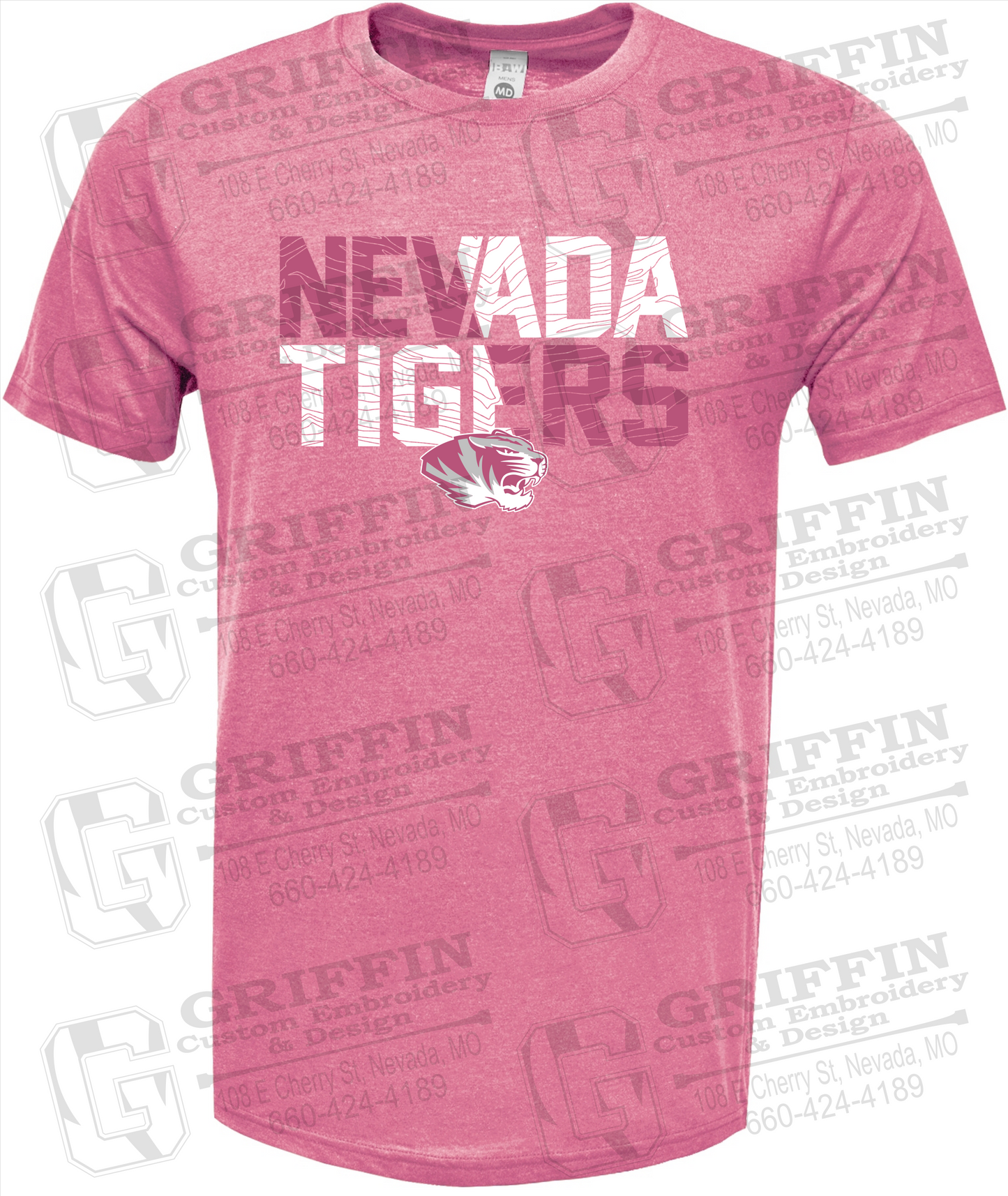 Nevada Tigers 23-L Short Sleeve T-Shirt