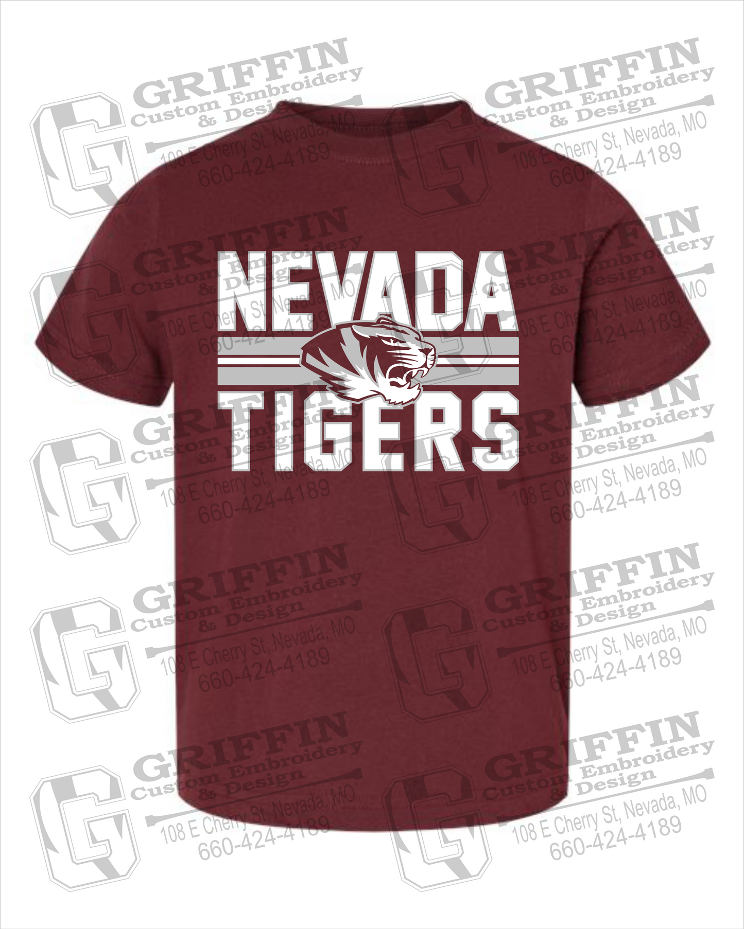 Toddler/Infant Cotton T-Shirt - Nevada Tigers 23-M
