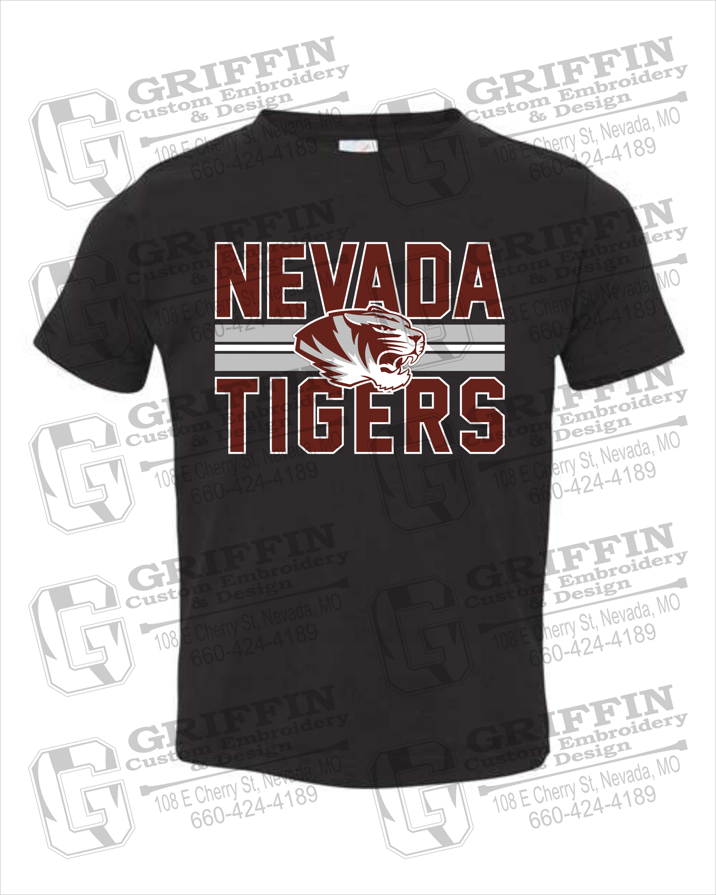 Toddler/Infant Cotton T-Shirt - Nevada Tigers 23-M