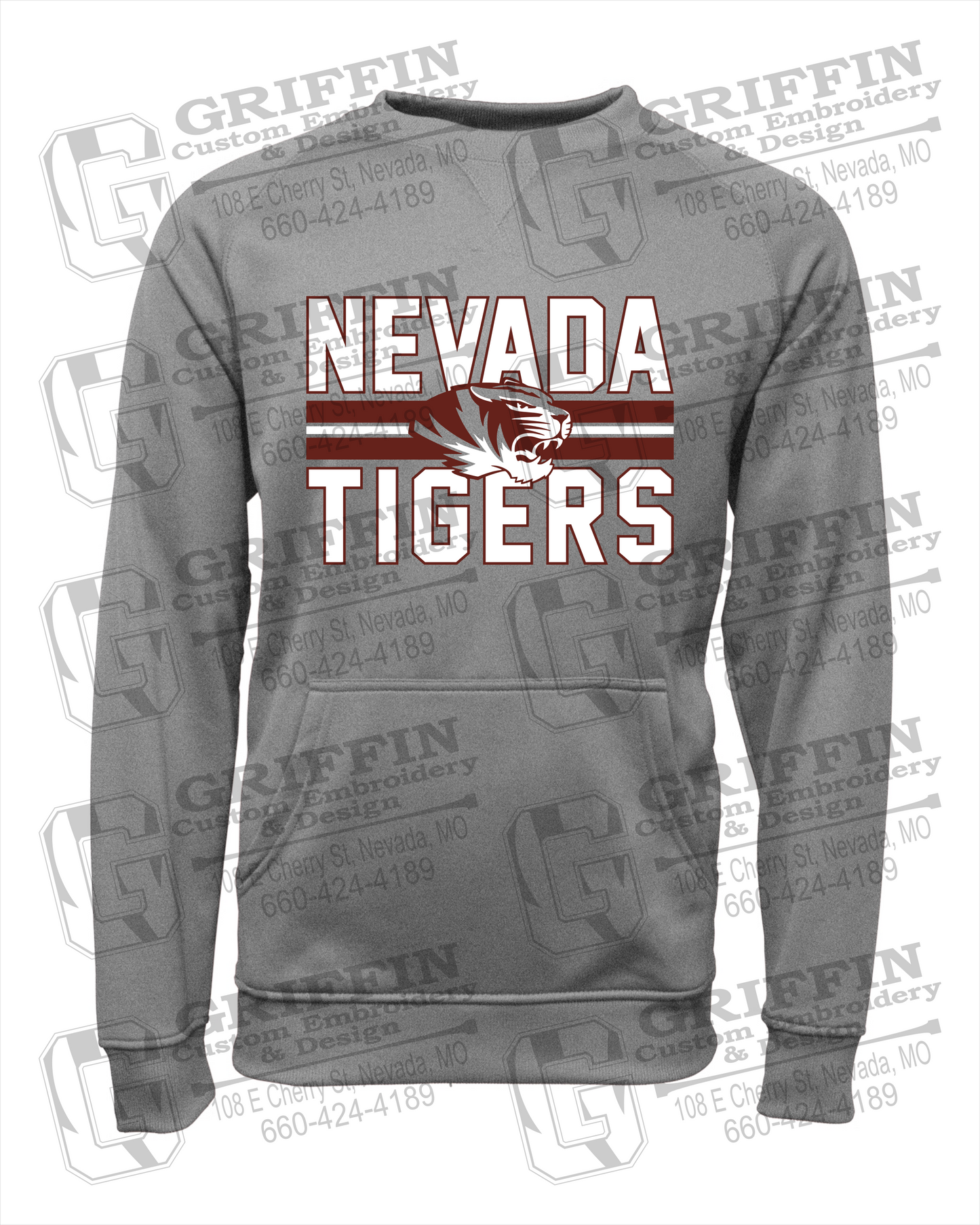 Performance Fleece Sweatshirt - Nevada Tigers 23-M