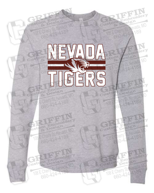 Sponge Fleece Sweatshirt - Nevada Tigers 23-M