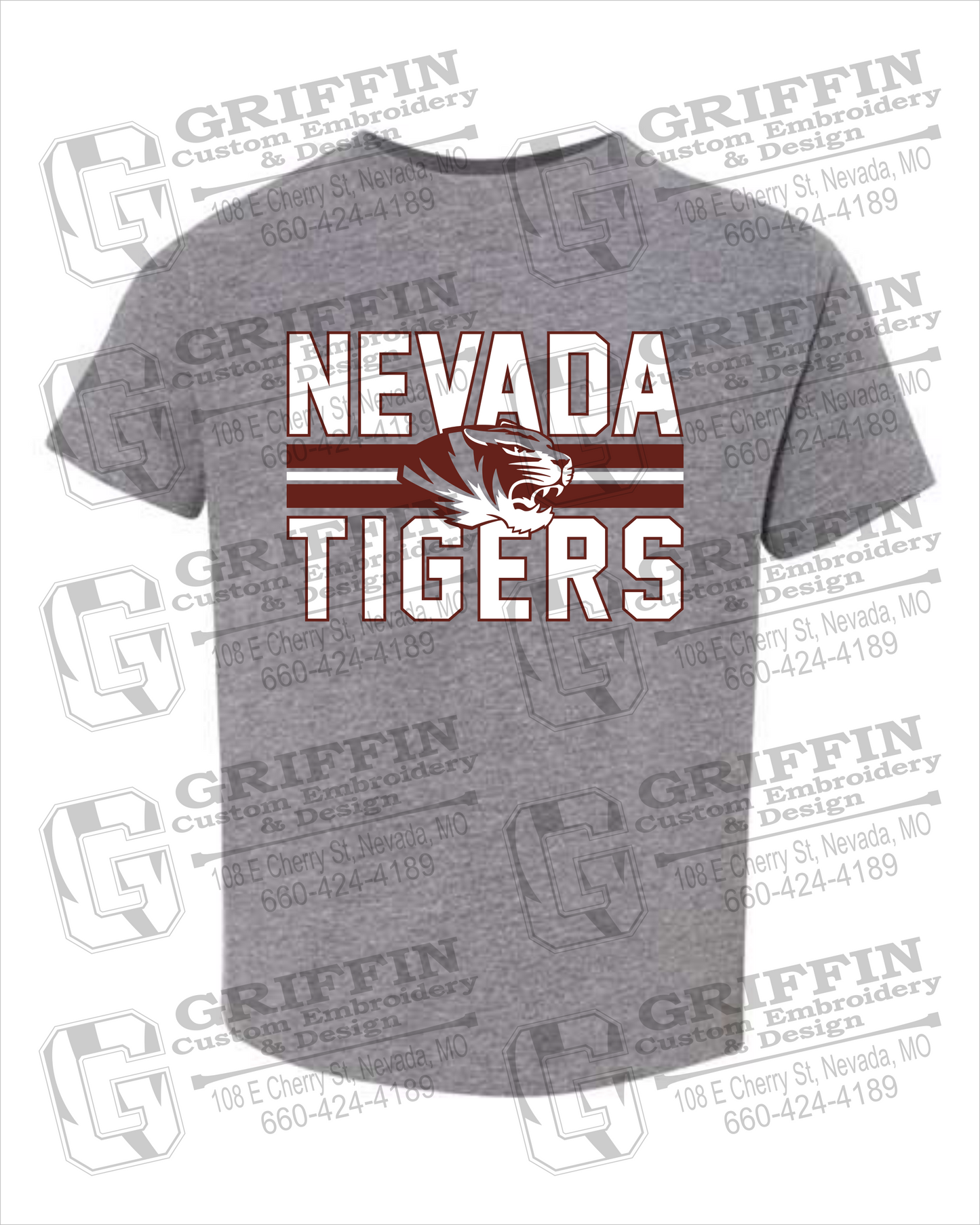 Toddler/Infant Cotton T-Shirt - Nevada Tigers 23-M