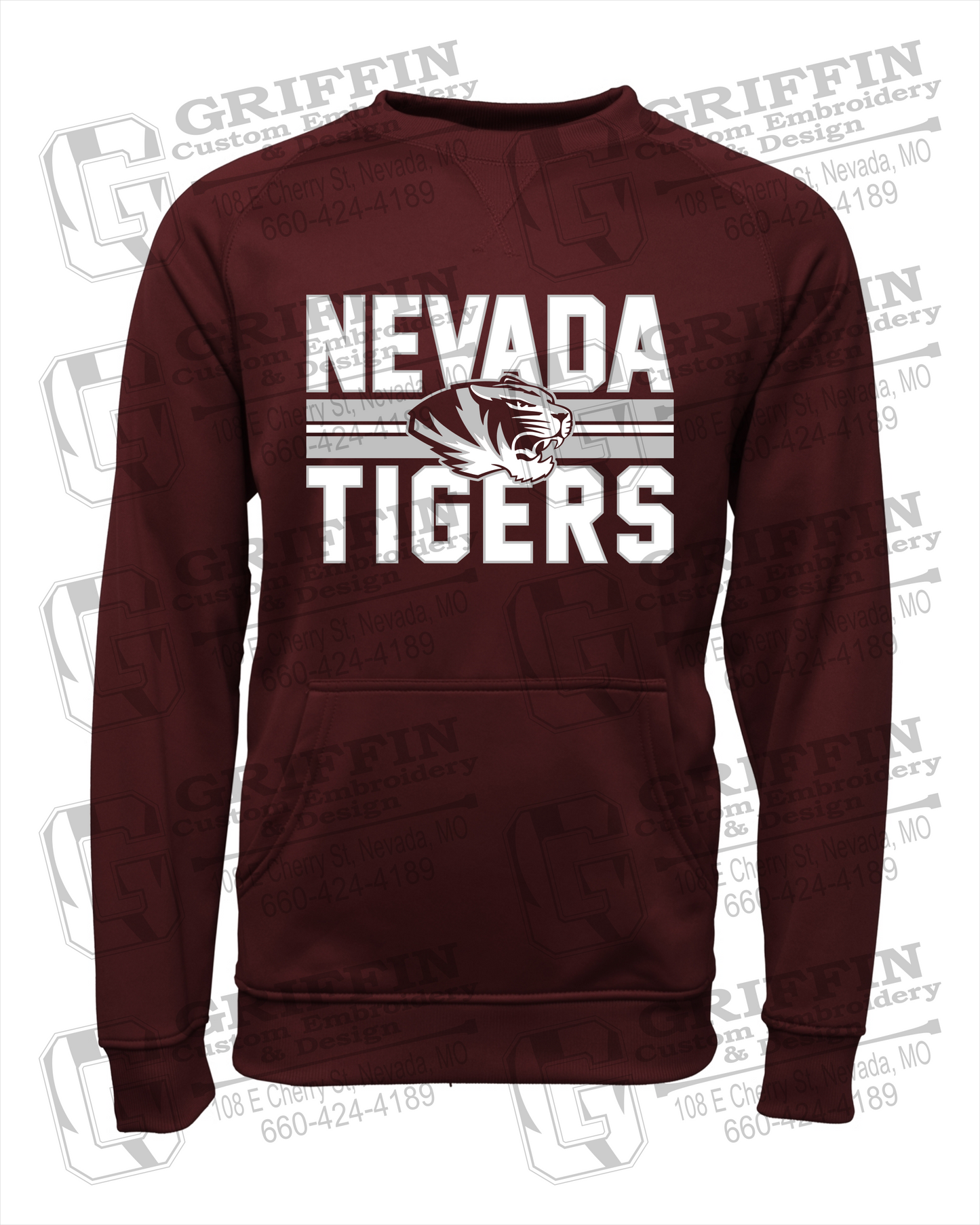 Performance Fleece Sweatshirt - Nevada Tigers 23-M