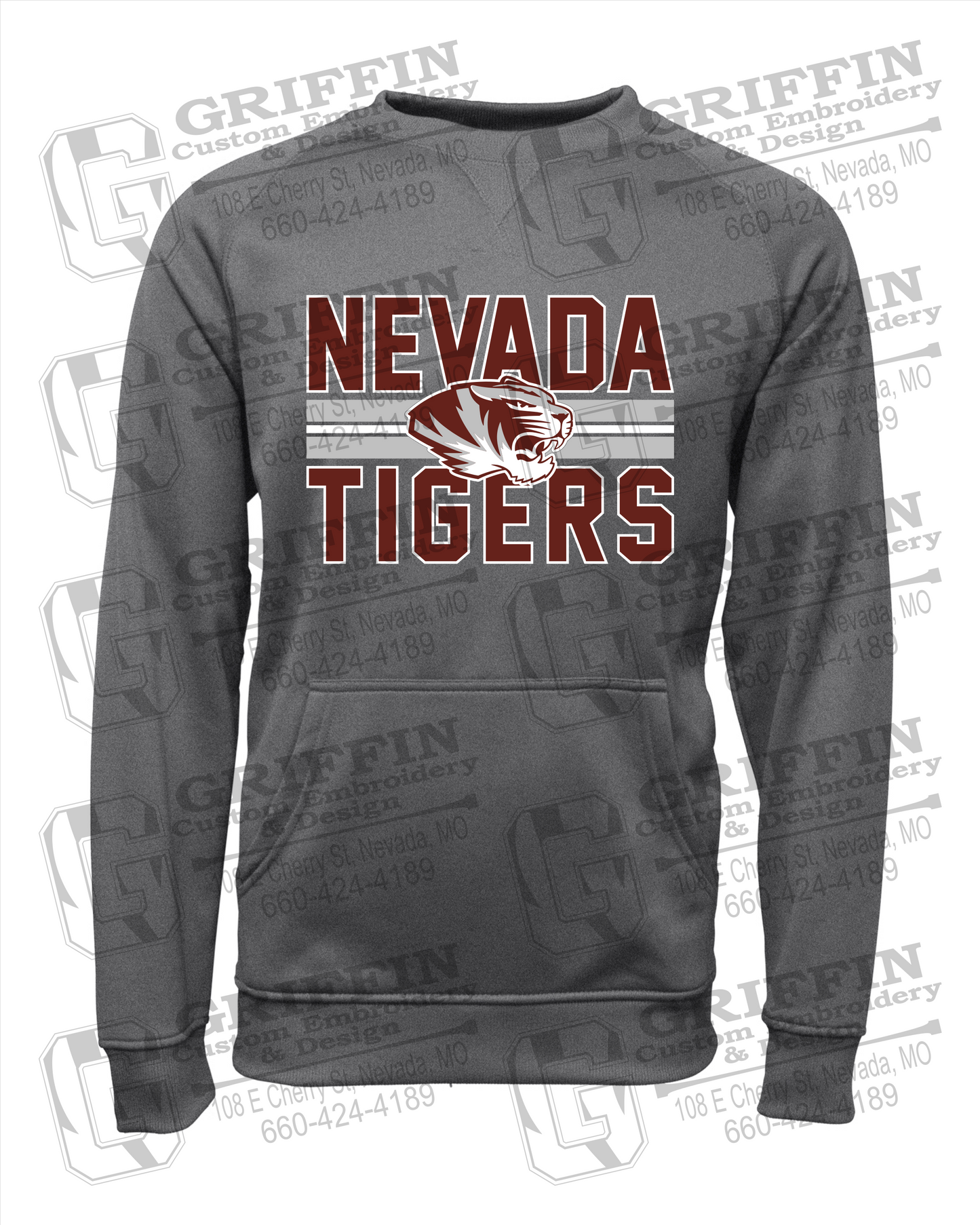 Performance Fleece Sweatshirt - Nevada Tigers 23-M