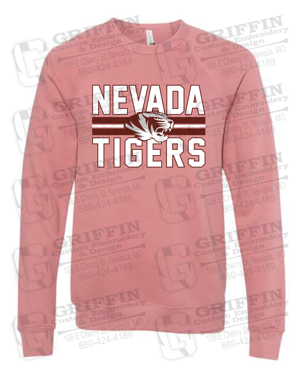 Sponge Fleece Sweatshirt - Nevada Tigers 23-M