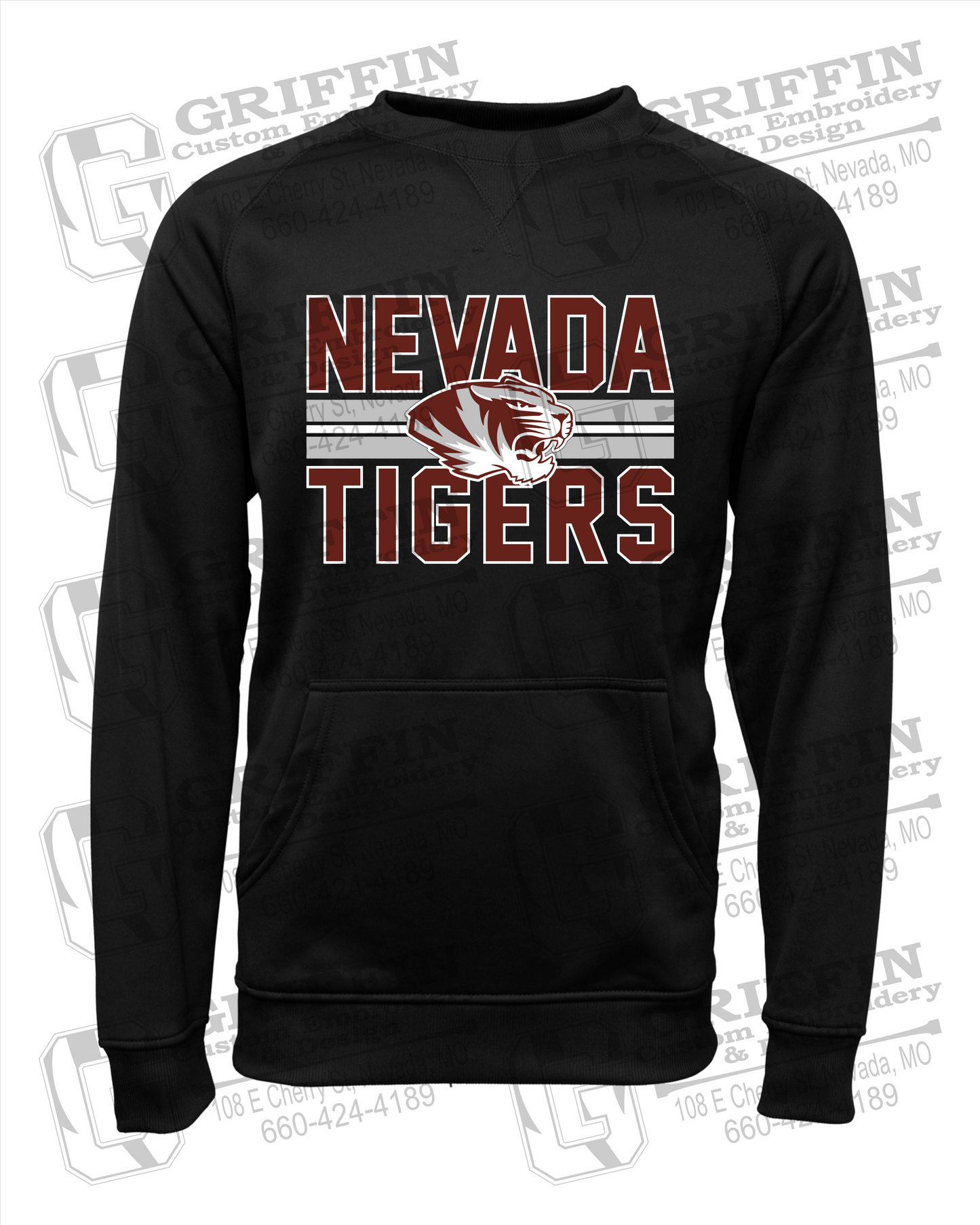 Performance Fleece Sweatshirt - Nevada Tigers 23-M