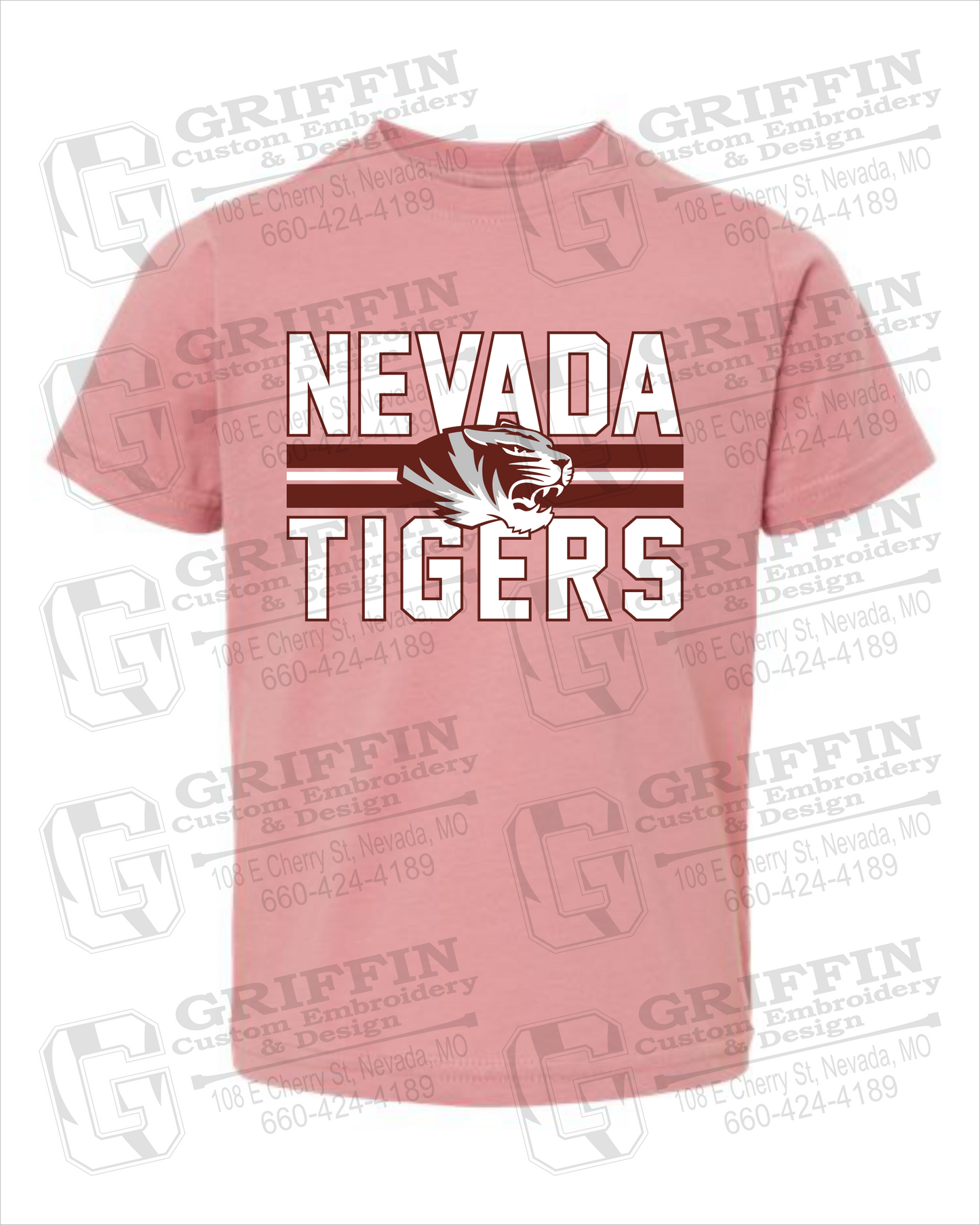 Toddler/Infant Cotton T-Shirt - Nevada Tigers 23-M