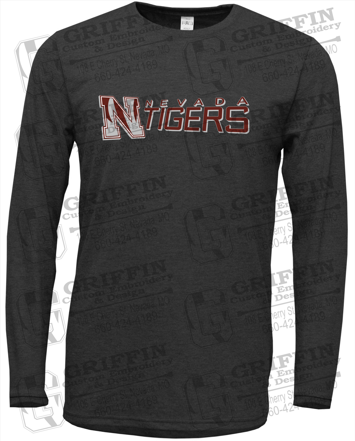 Nevada Tigers 23-N Long Sleeve T-Shirt