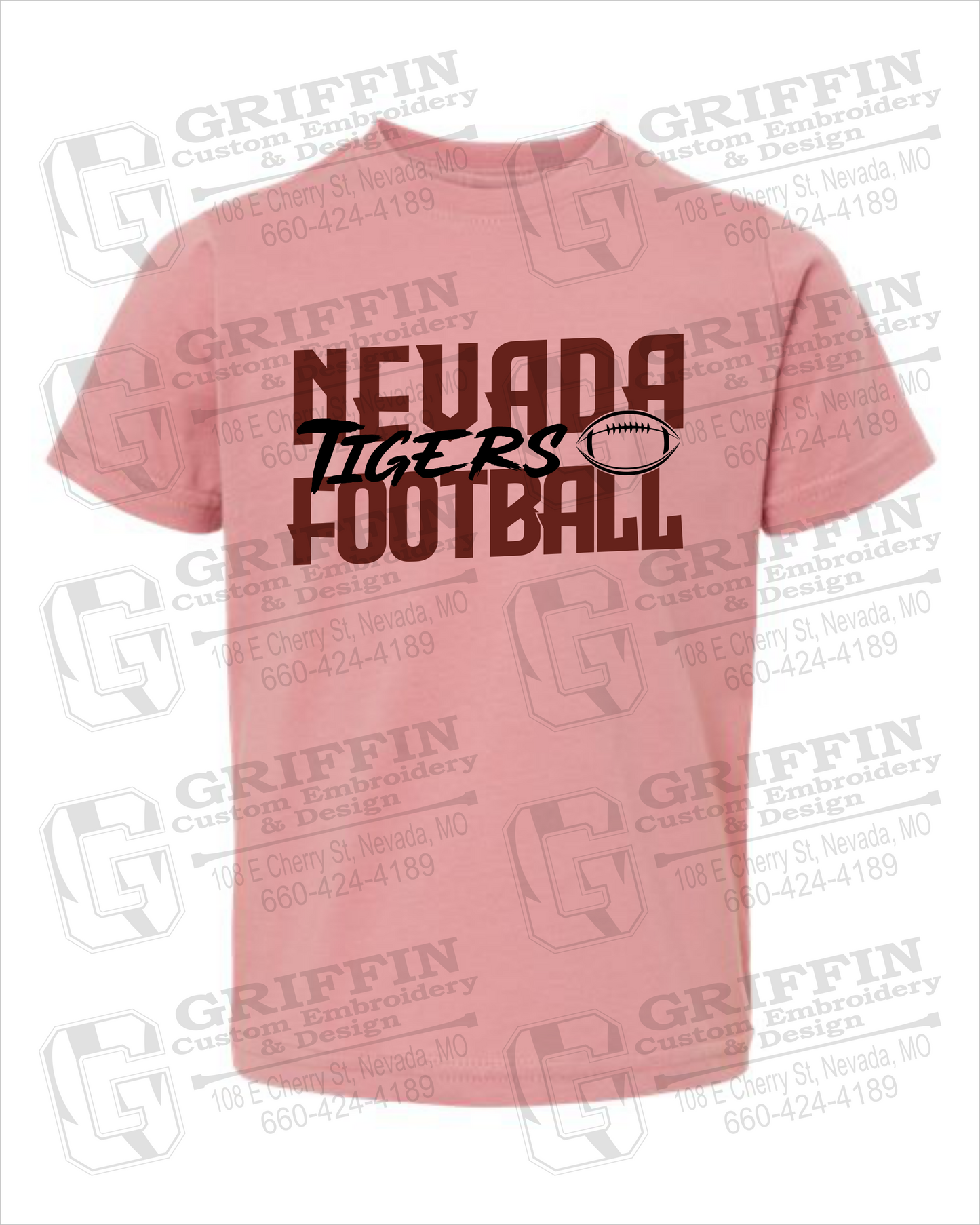 Nevada Tigers 23-P Toddler/Infant T-Shirt - Football