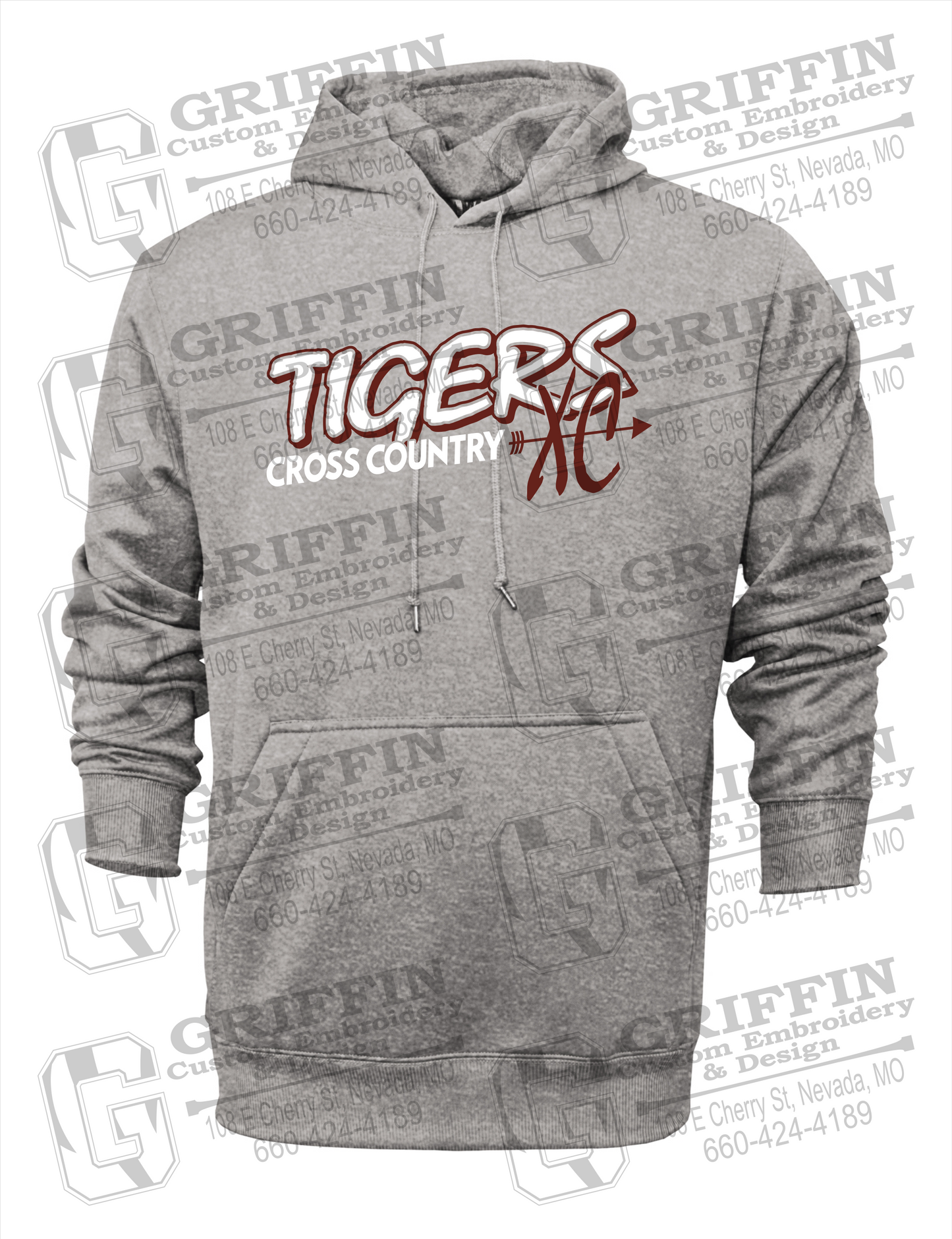 Nevada Tigers 23-S Hoodie - Cross Country