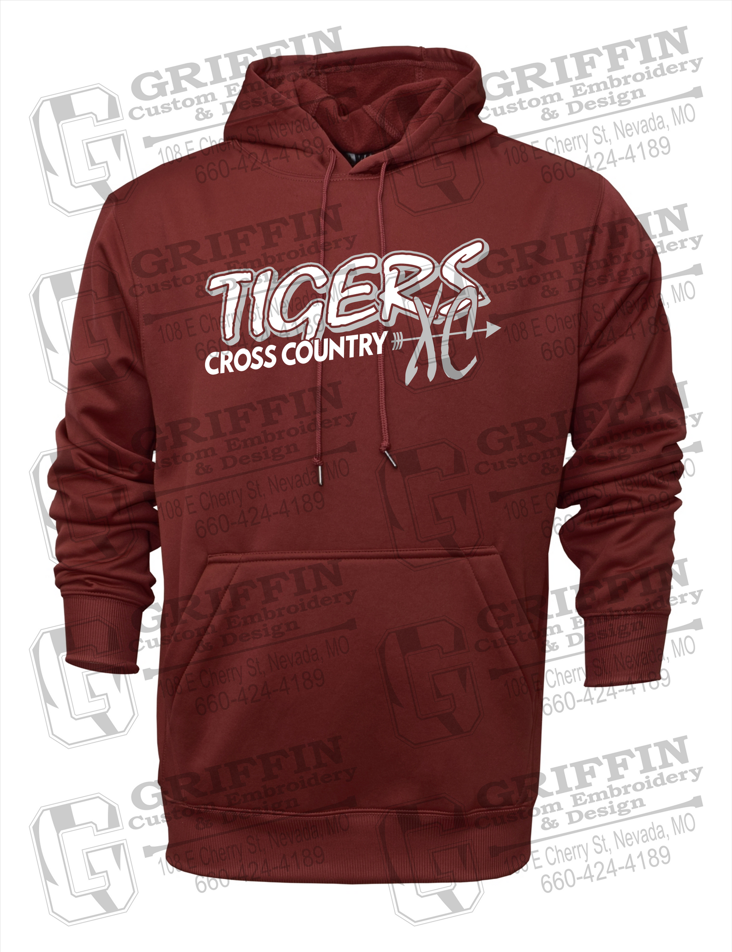 Nevada Tigers 23-S Hoodie - Cross Country