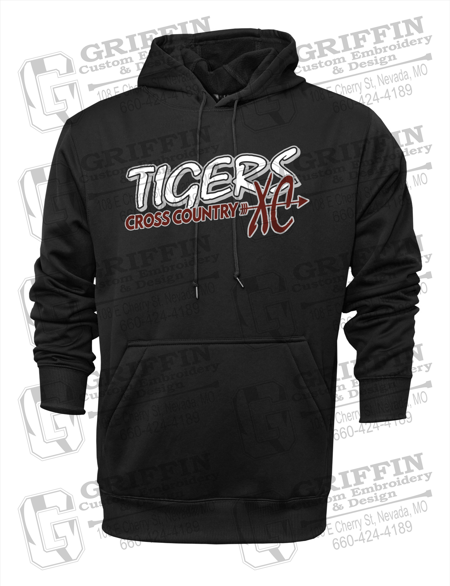 Nevada Tigers 23-S Hoodie - Cross Country