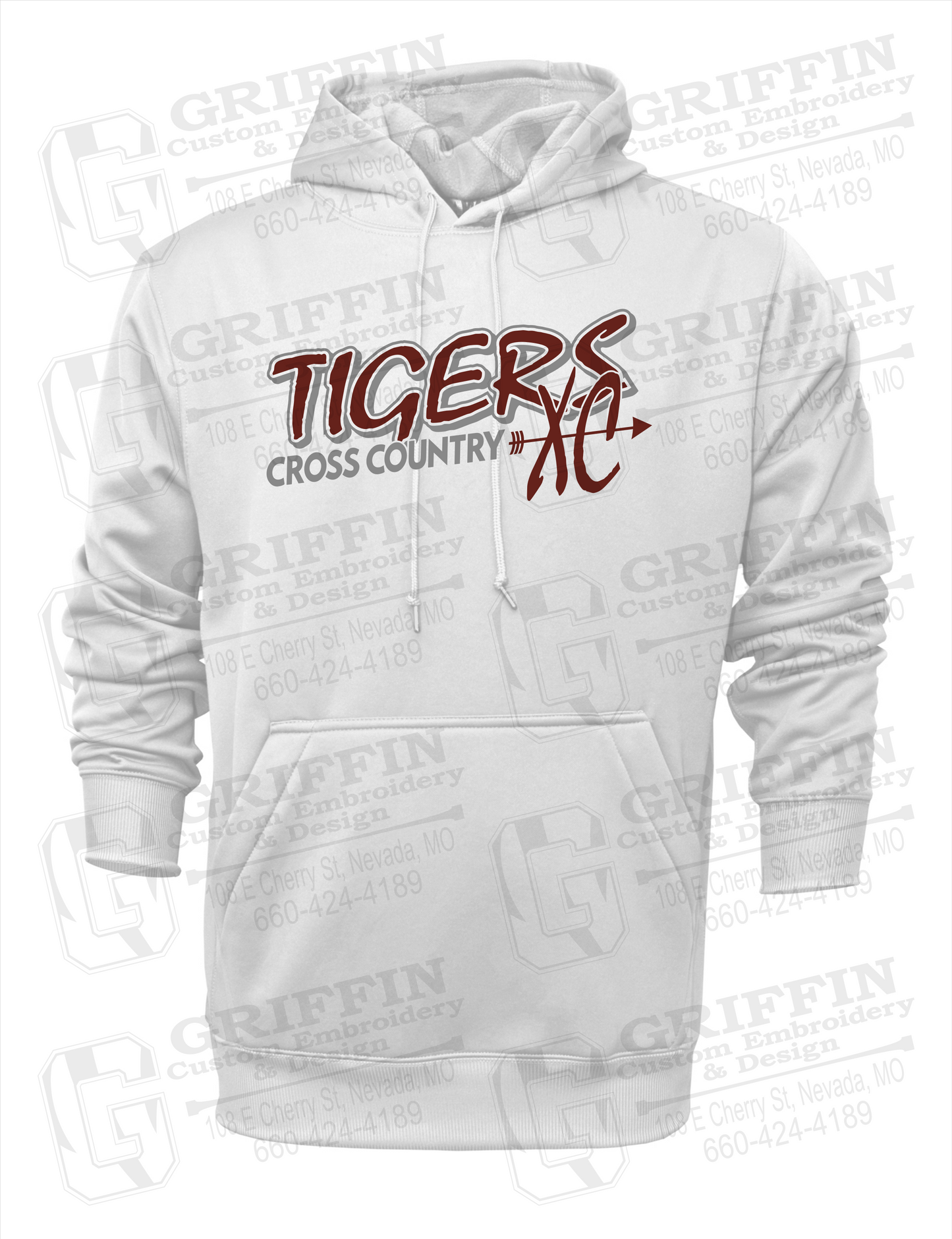 Nevada Tigers 23-S Hoodie - Cross Country
